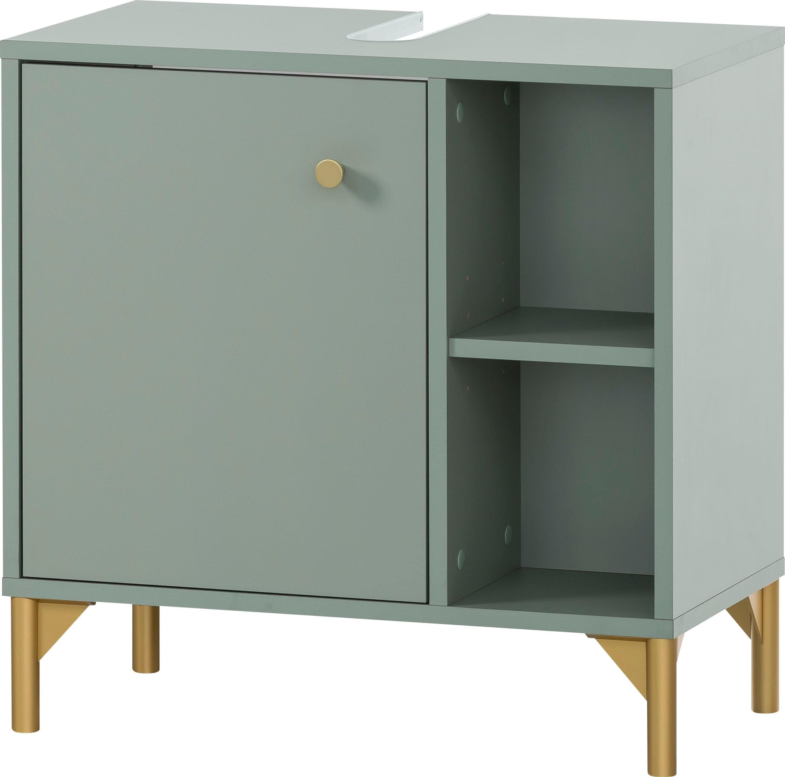 Modernes Waschbecken-Unterschrank Set