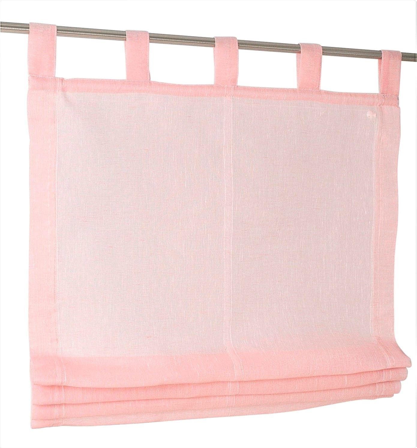 Raffrollo HEINE HOME Gr. 3 Rosa 80x140cm