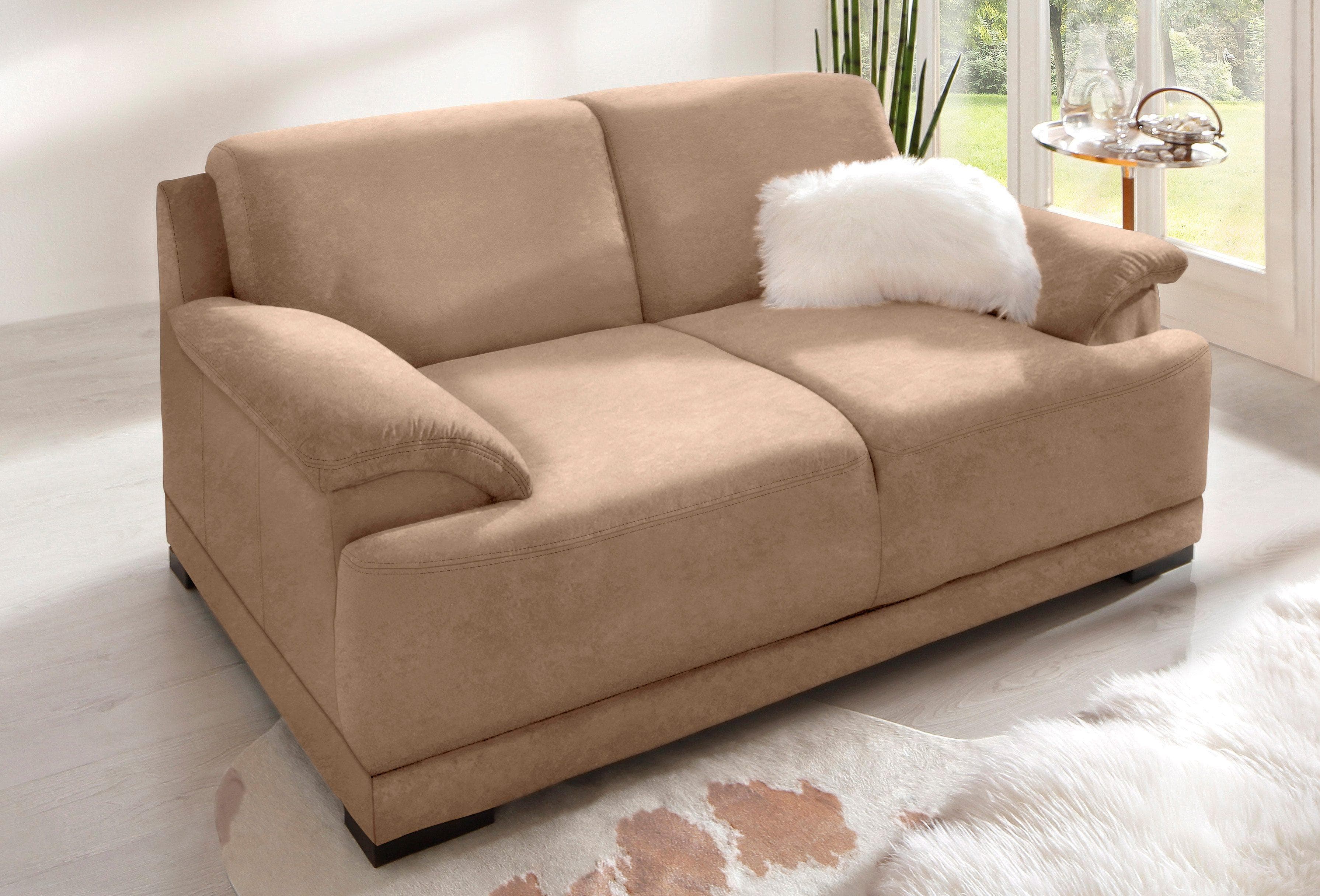 HOME AFFAIRE Telos 2-Sitzer Sofa Boxspring Café