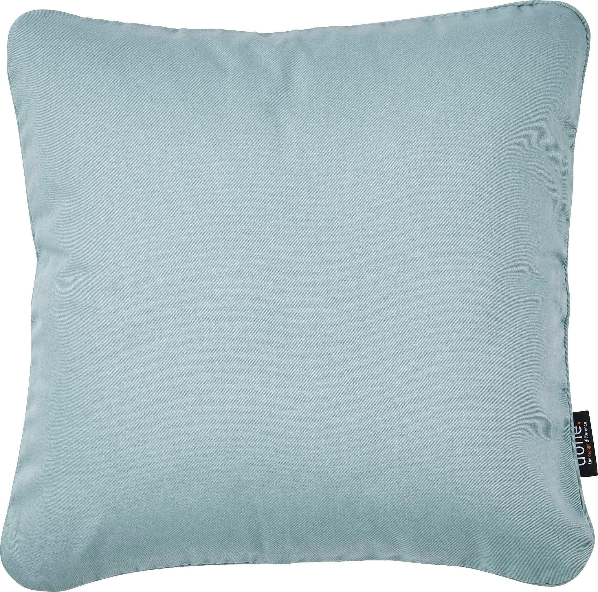 done.® Uni Dekokissen: Einfarbig, Reißverschluss, Panama Stoff