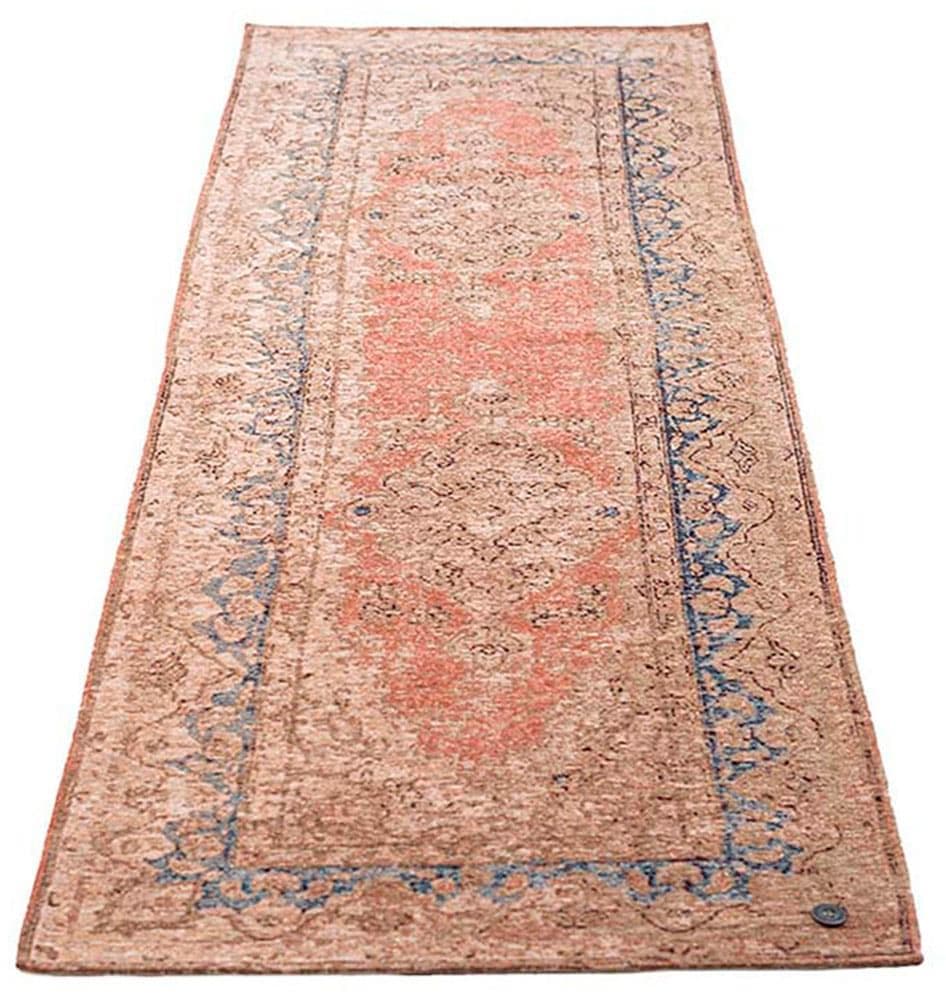 TOM TAILOR HOME Funky Orient Keshan Teppich Rosa Vintage Design