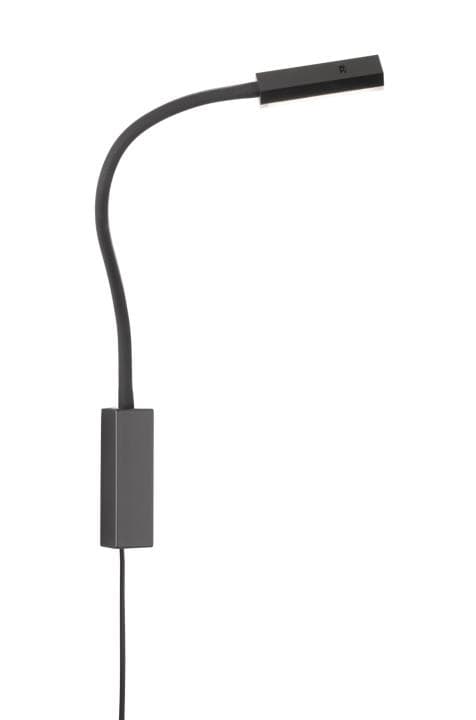 FISCHER & HONSEL Raik Wandleuchte LED Dimmfunktion Bettleuchte Schwarz Matt