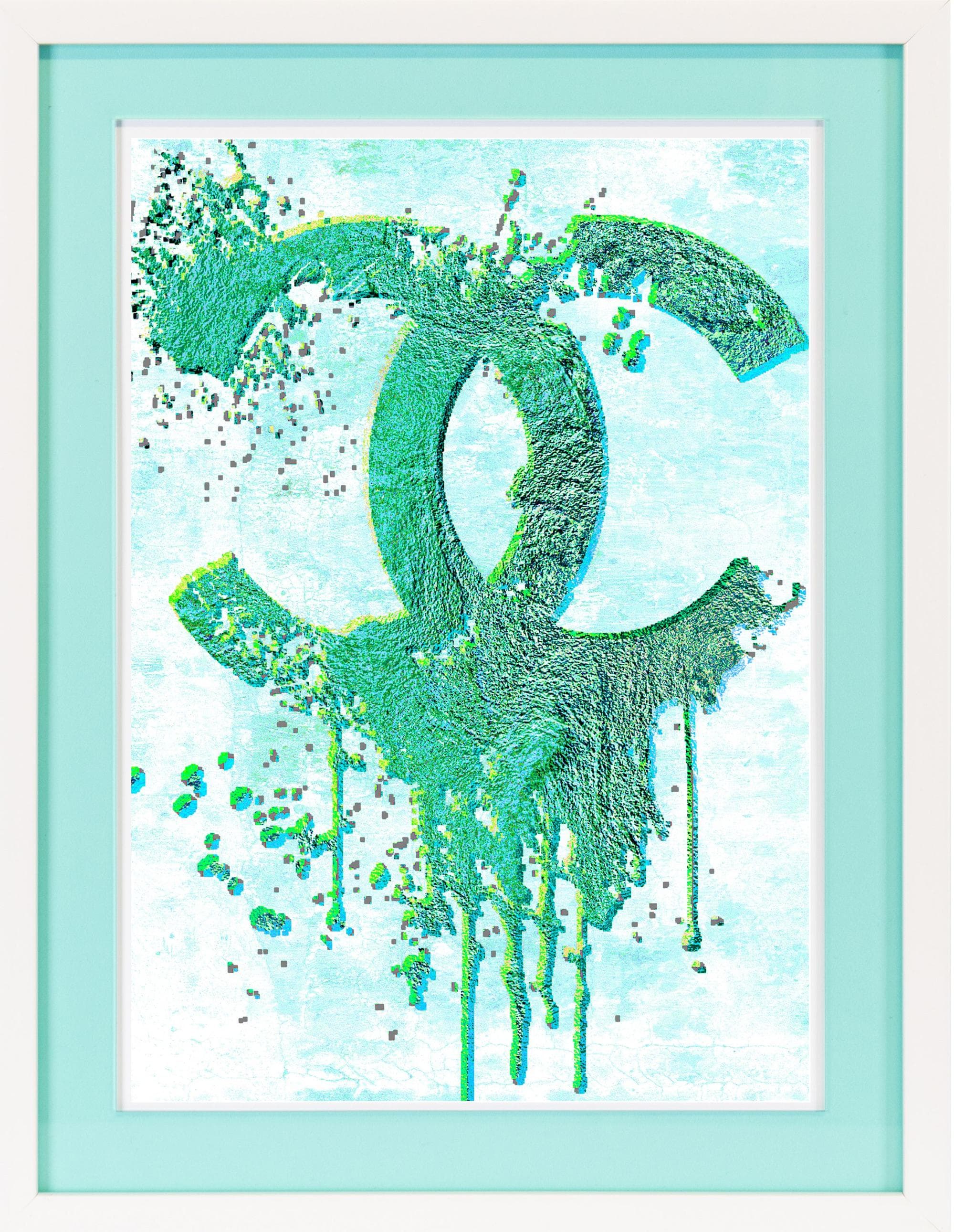 Kunstdruck Neon Passepartout