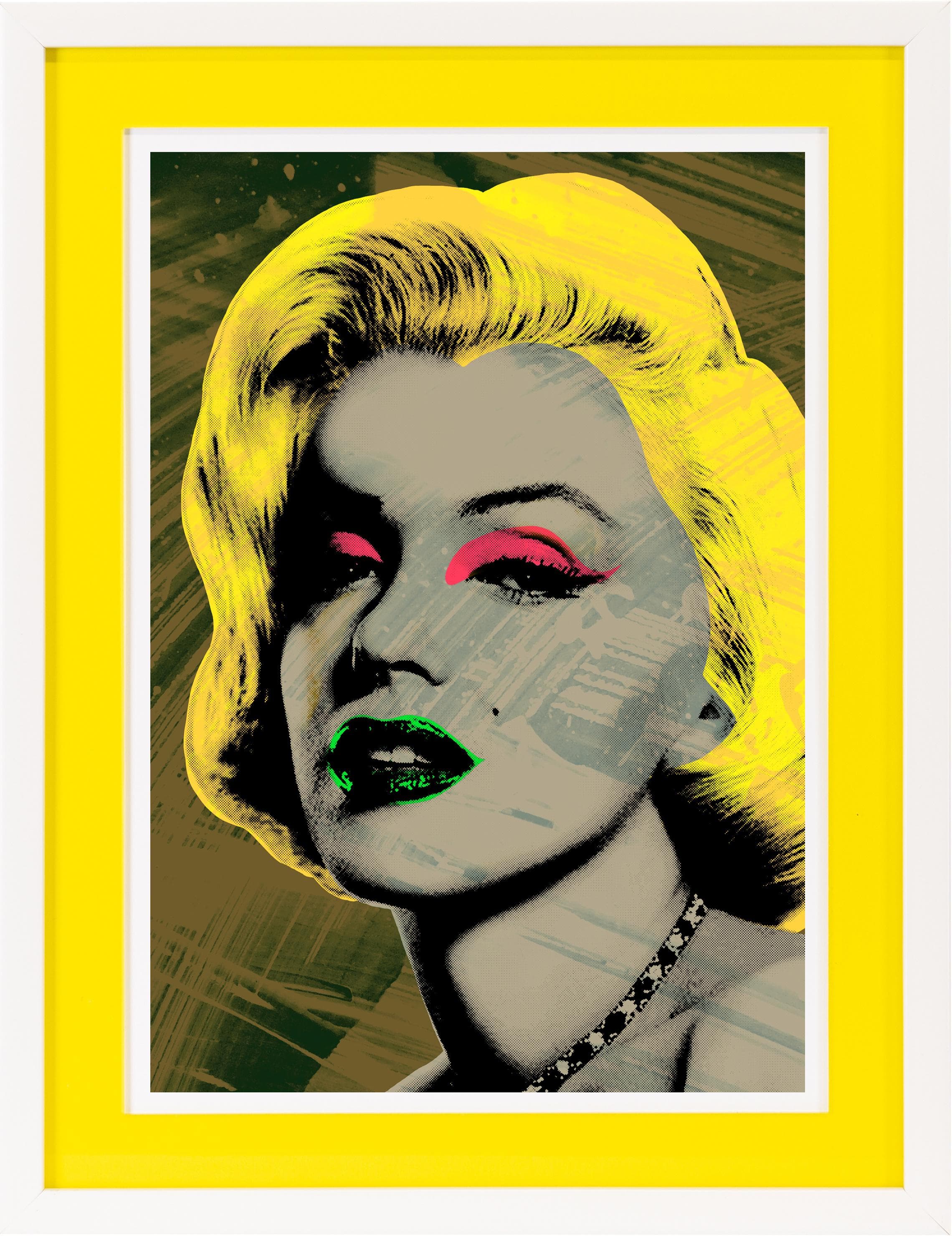 Kunstdruck Neon Passepartout von queence