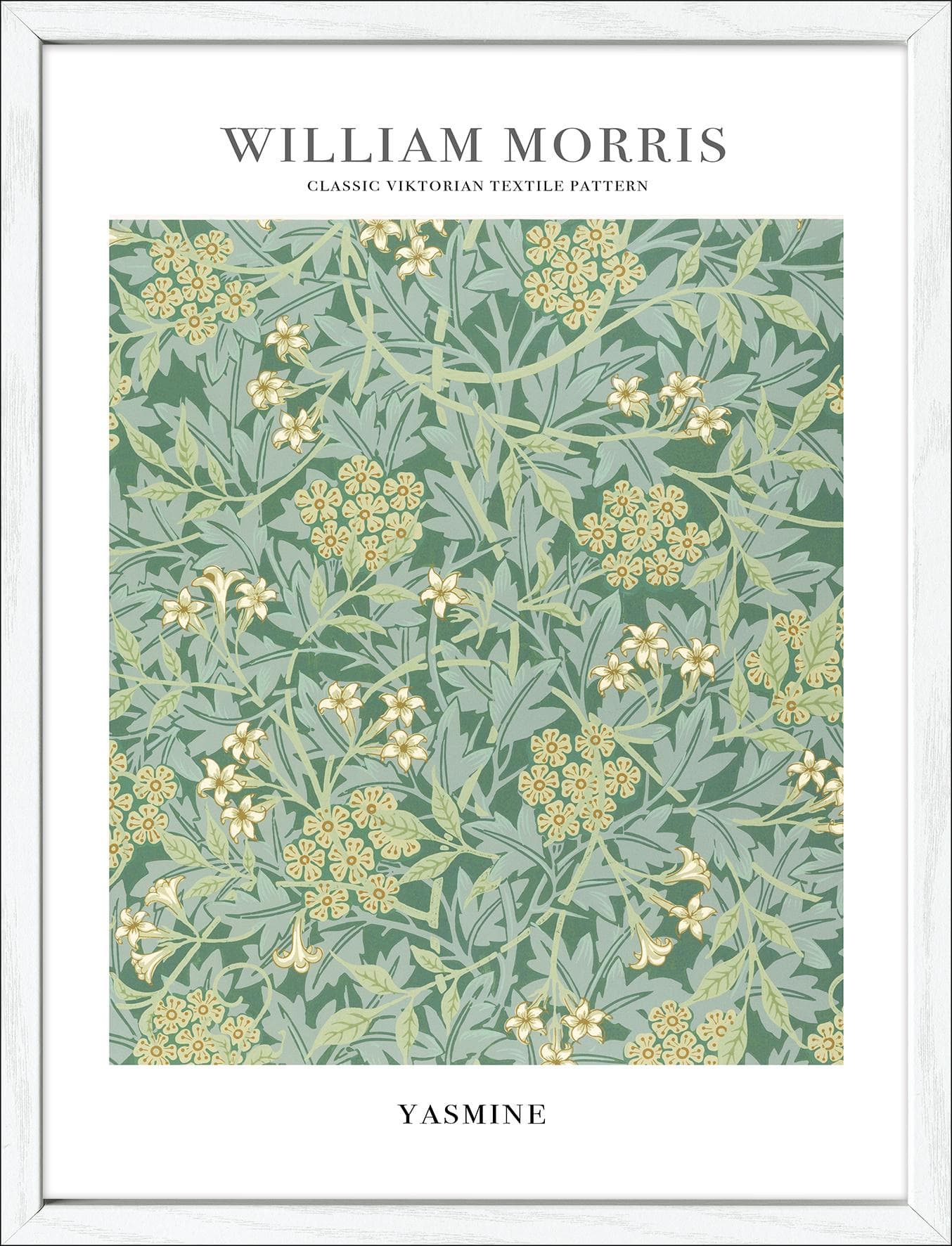 Gerahmtes Bild MORRIS YASMINE Kunstdruck hinter Glas