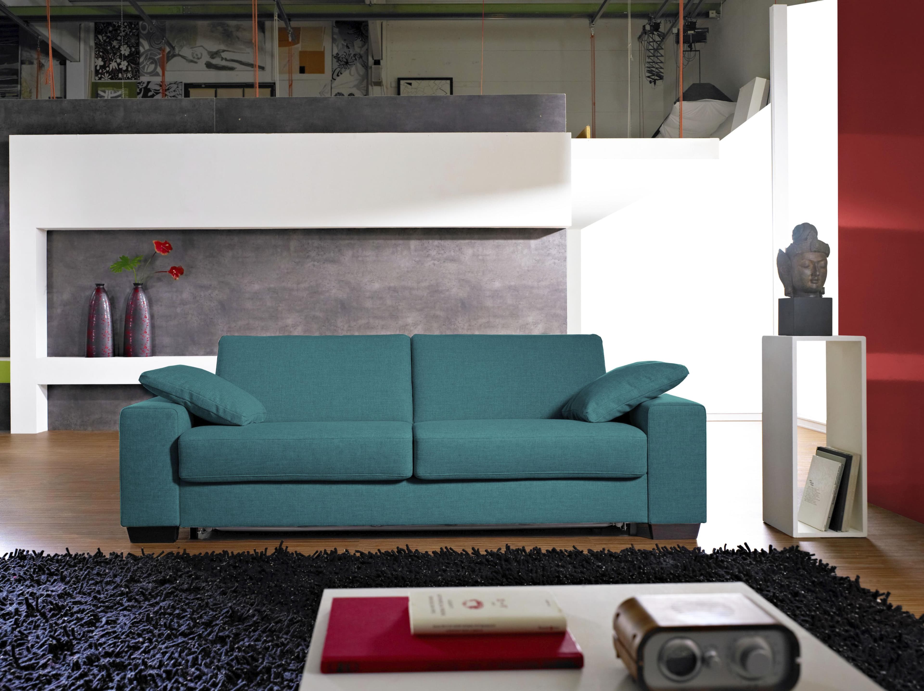 Bali Schlafsofa Norwalk, Dauerschlaffunktion, mit Unterfederung / Lattenrost und Matratze