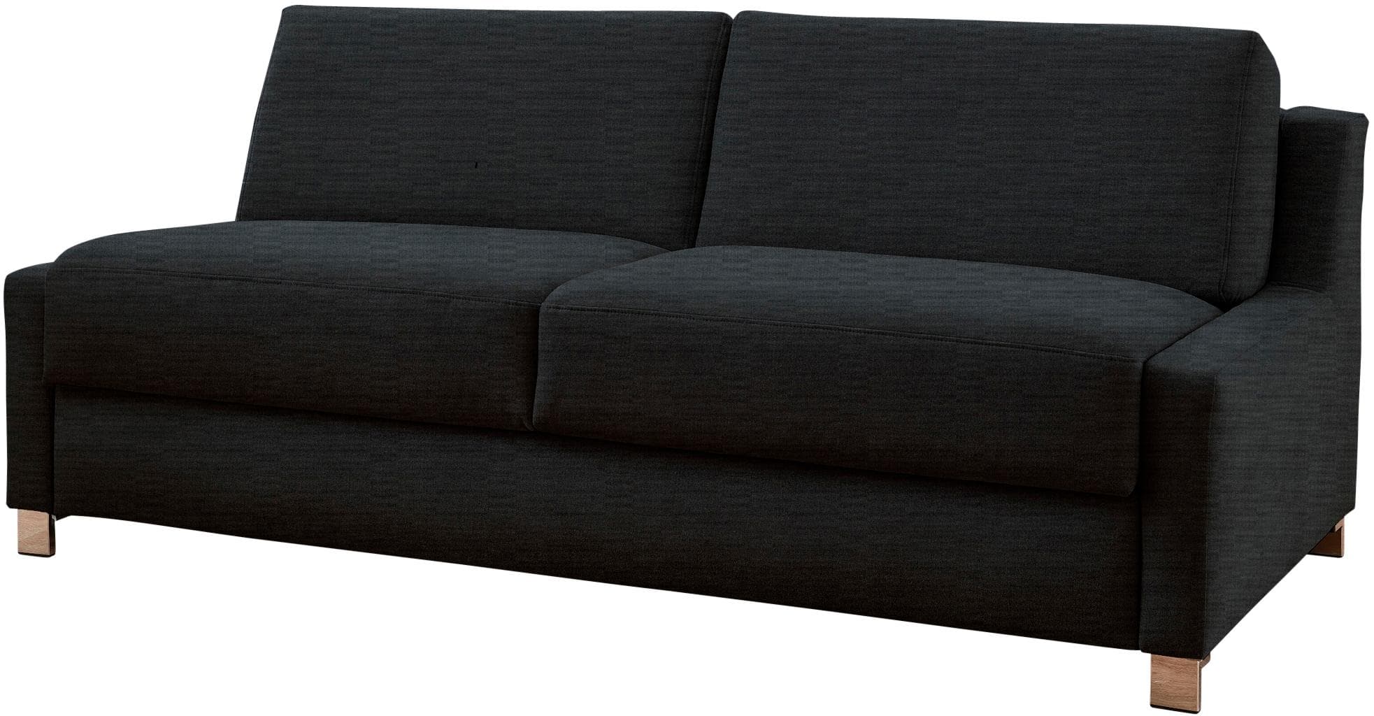 Schlafsofa BALI Viola Anthrazit Ausziehbar 140x200cm