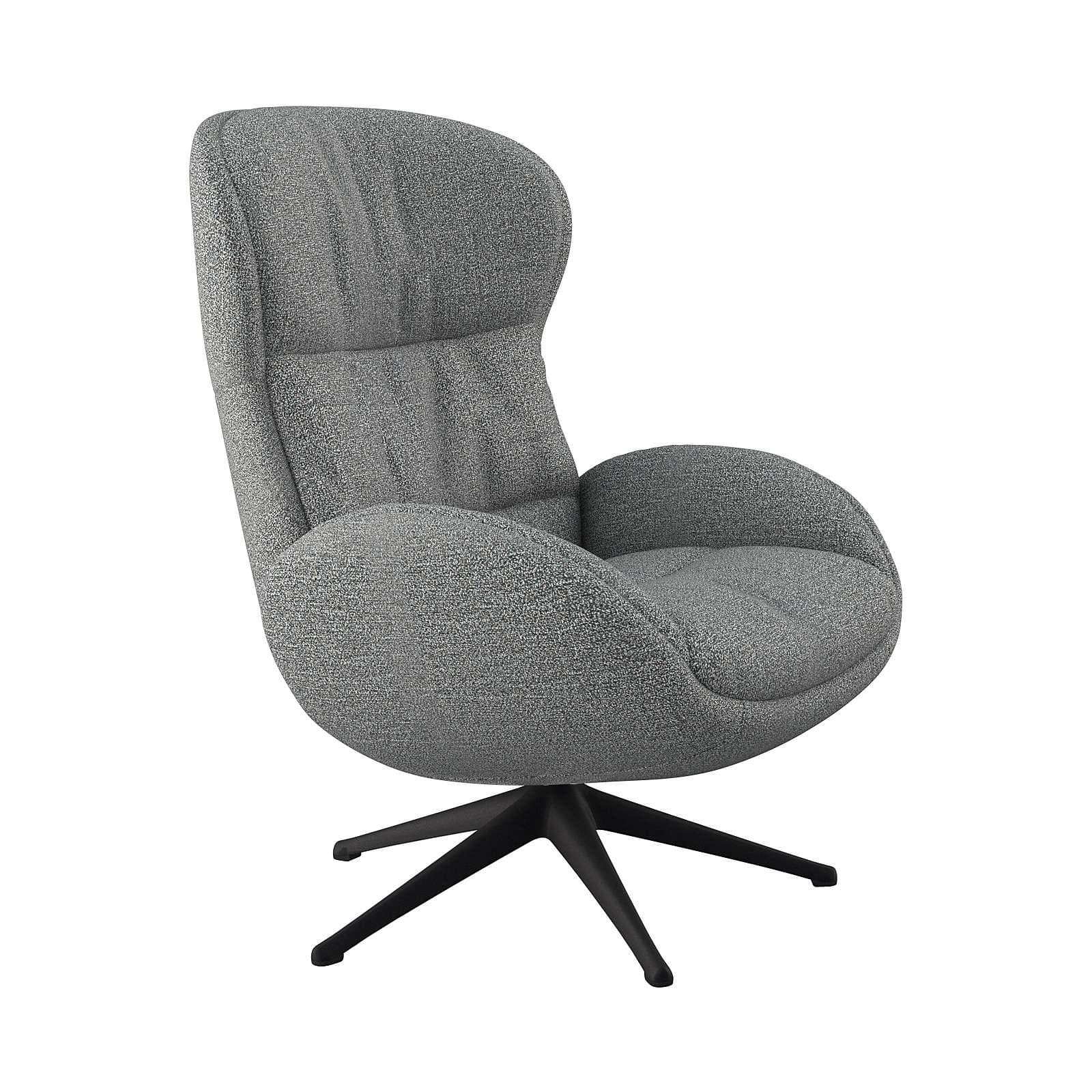 FLEXLUX Relaxsessel Haze Navy Blau mit Rückenverstellung