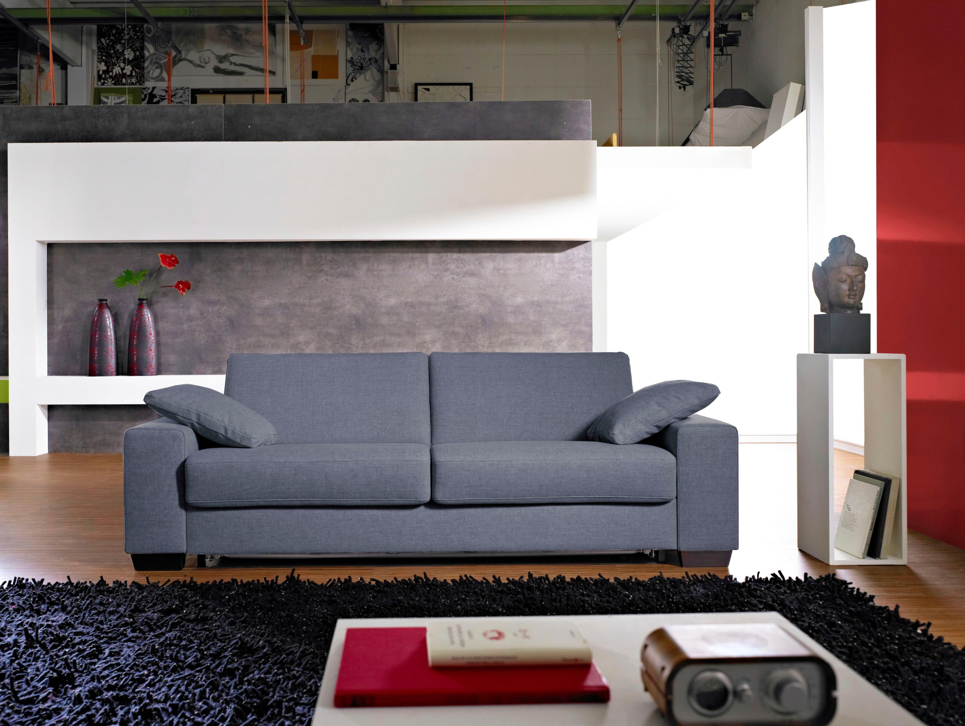 BALI Schlafsofa Norwalk Grau Dauerschläfer
