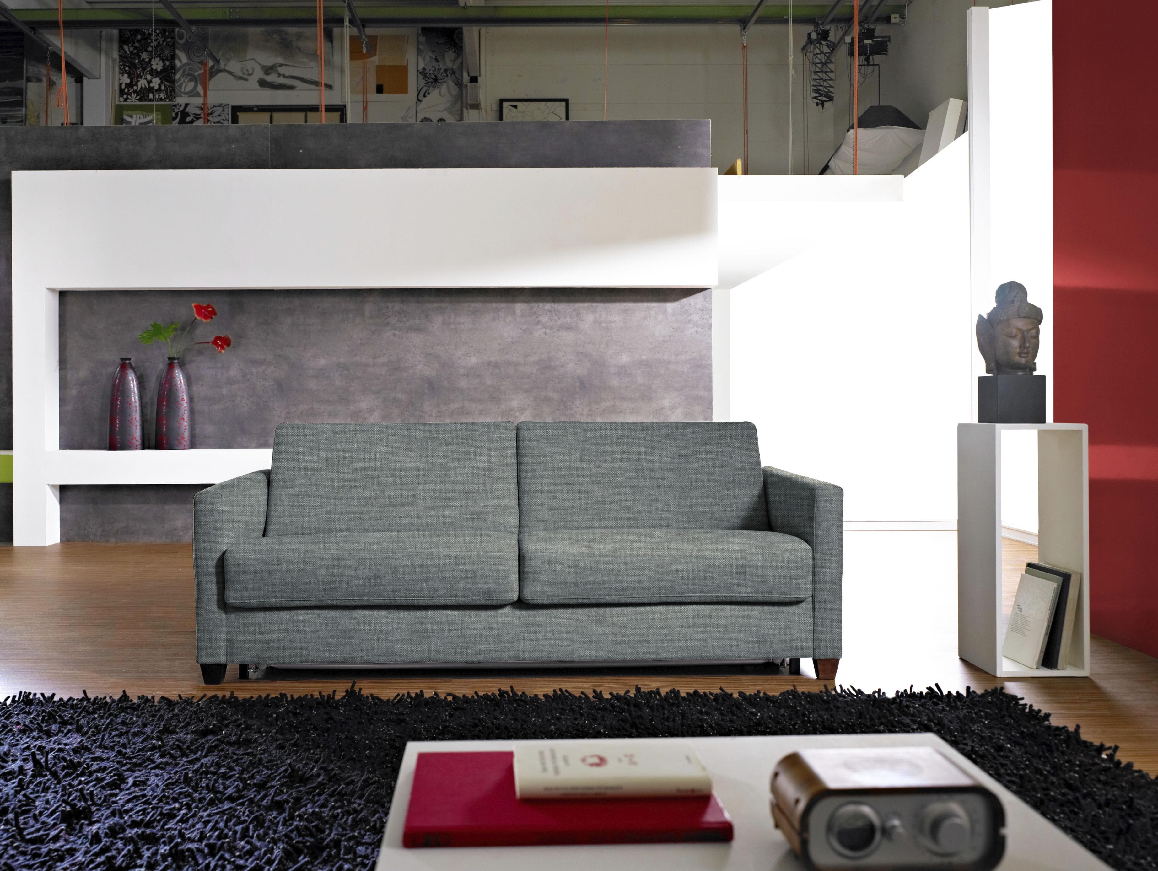 Bali Schlafsofa Norwalk Beige, Ergoflex Lattenrost