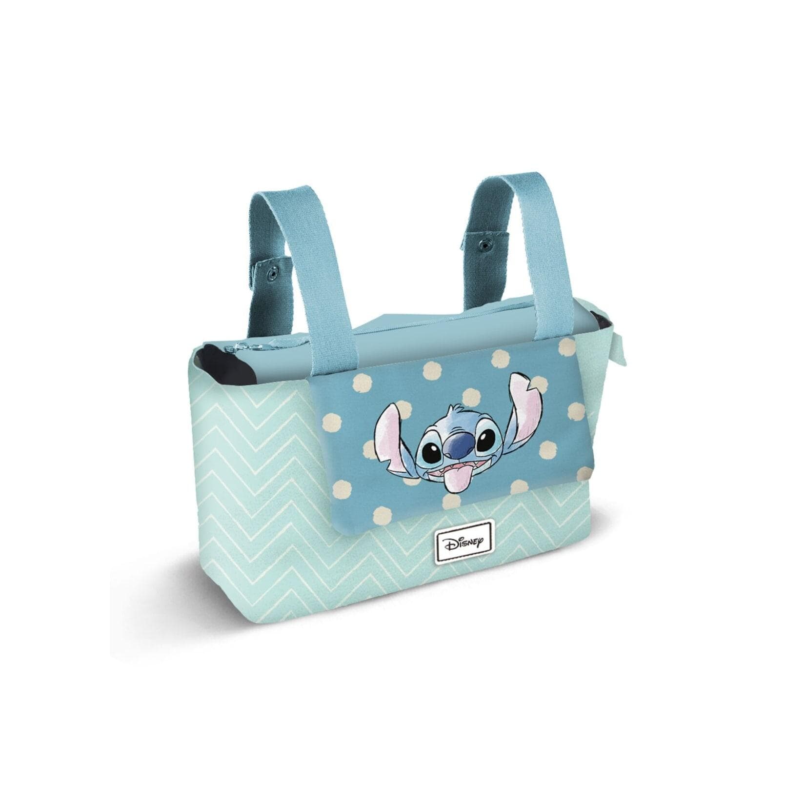 Lilo & Stitch Wickeltasche – Praktischer Kinderwagen-Organizer Bunt