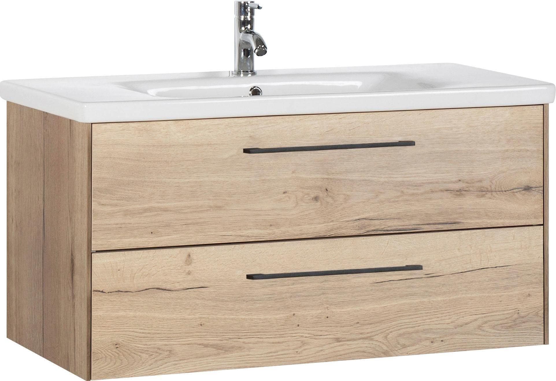 Baur Versand Waschtisch SAPHIR 3400 Eiche Struktur Nachbildung