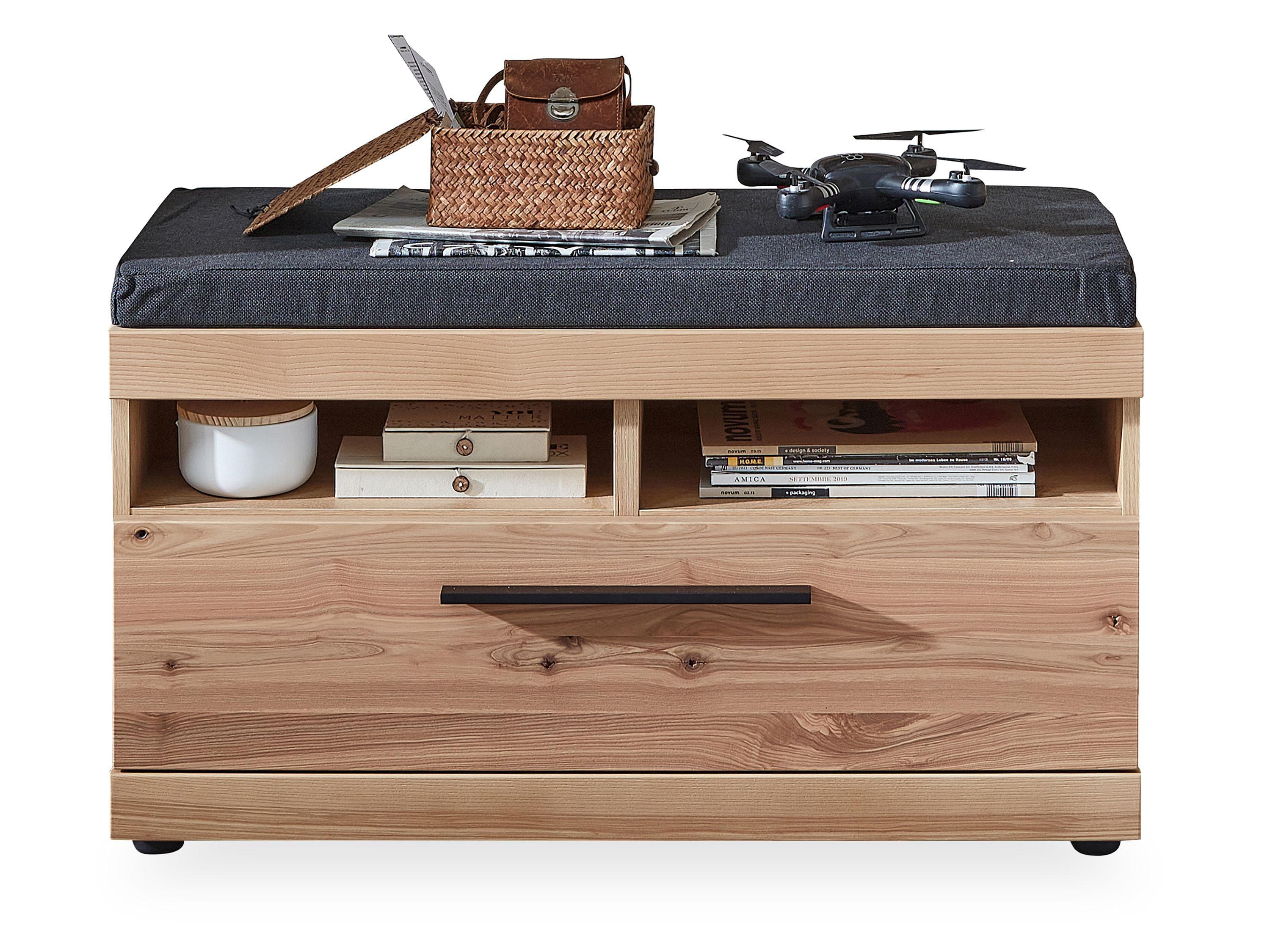 Garderobenbank MONDO TALYA Massivholz Old Artisan Oak Dekor
