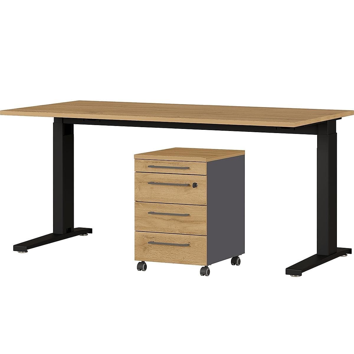 Germania Schreibtisch AGENDA Eiche