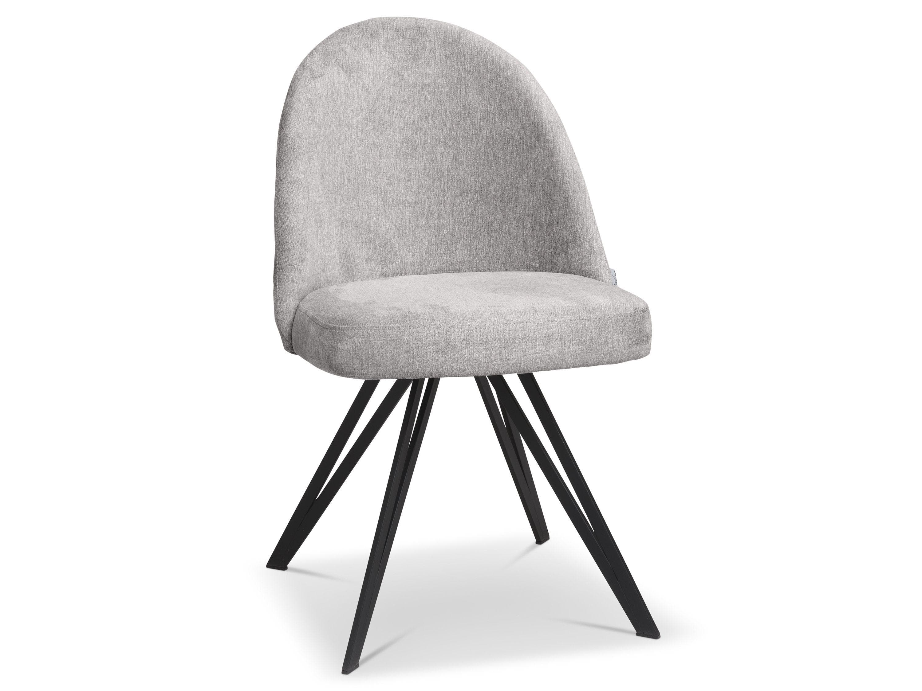 Polsterstuhl Esszimmer Silber