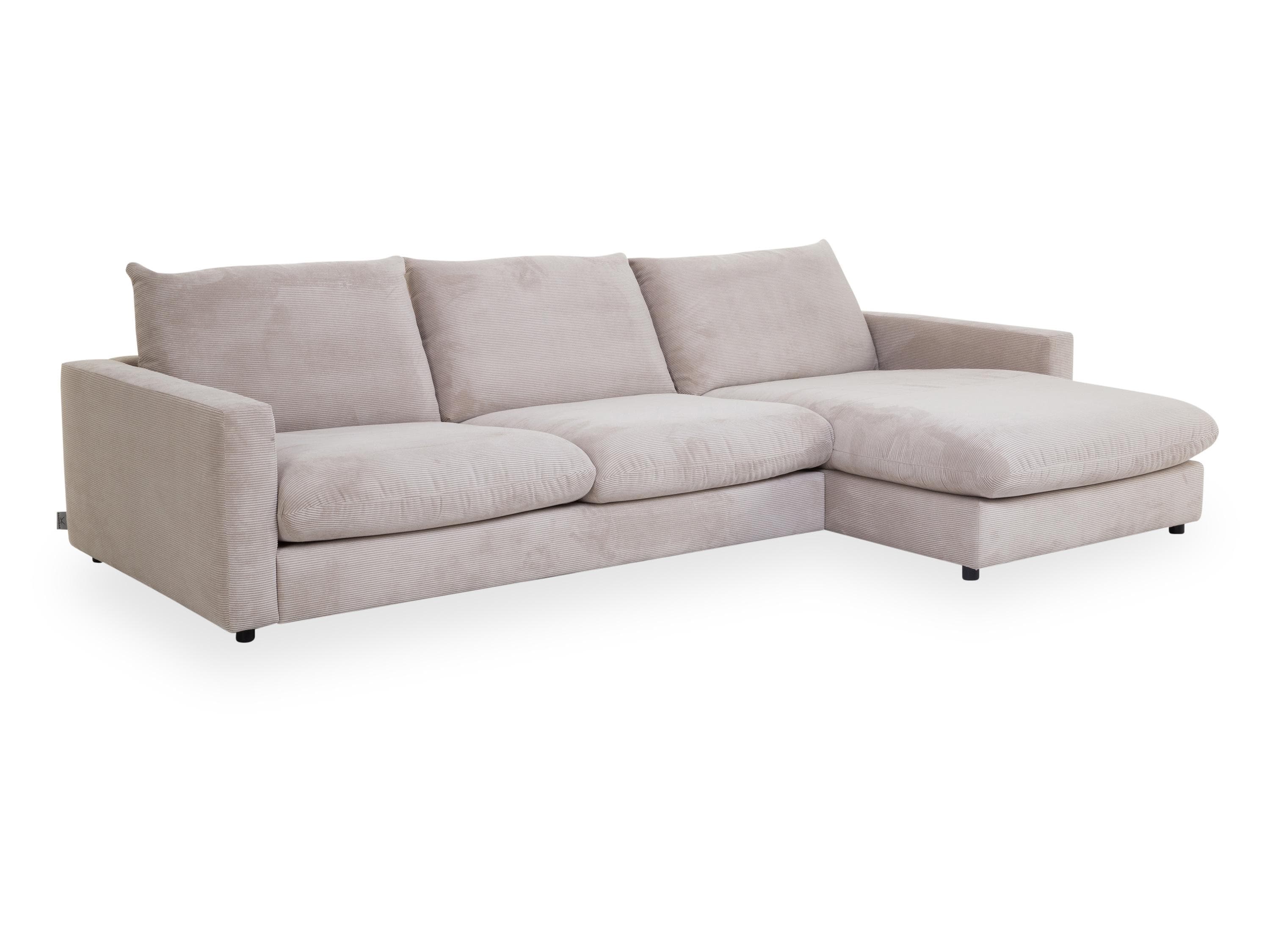 SANSIBAR Living Polsterecke Dagebüll Beige Ecksofa