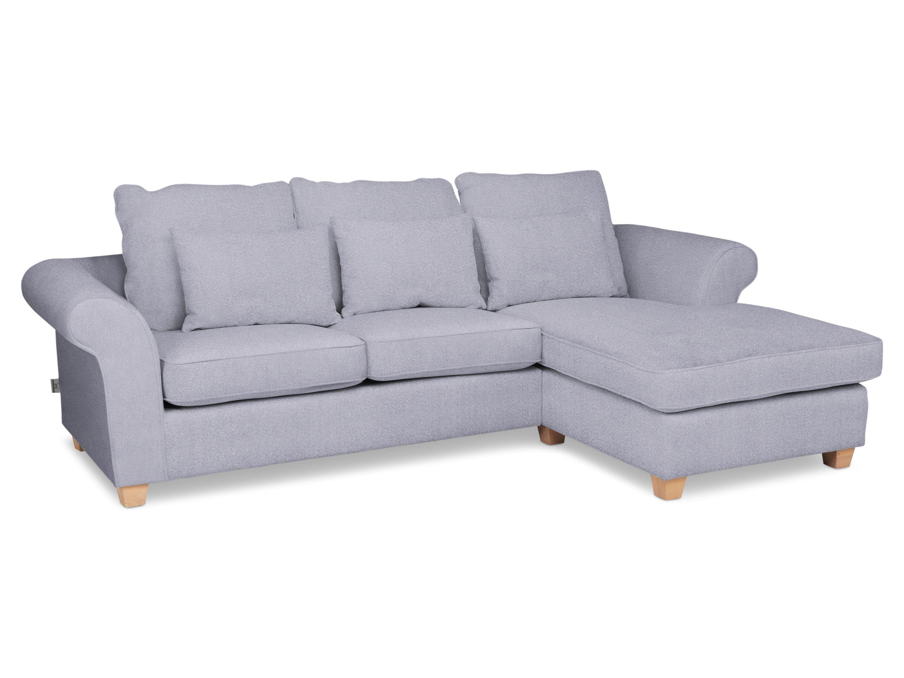 Polsterecke SANSIBAR SANDE Sofa mit Ottomane 100% Polyester