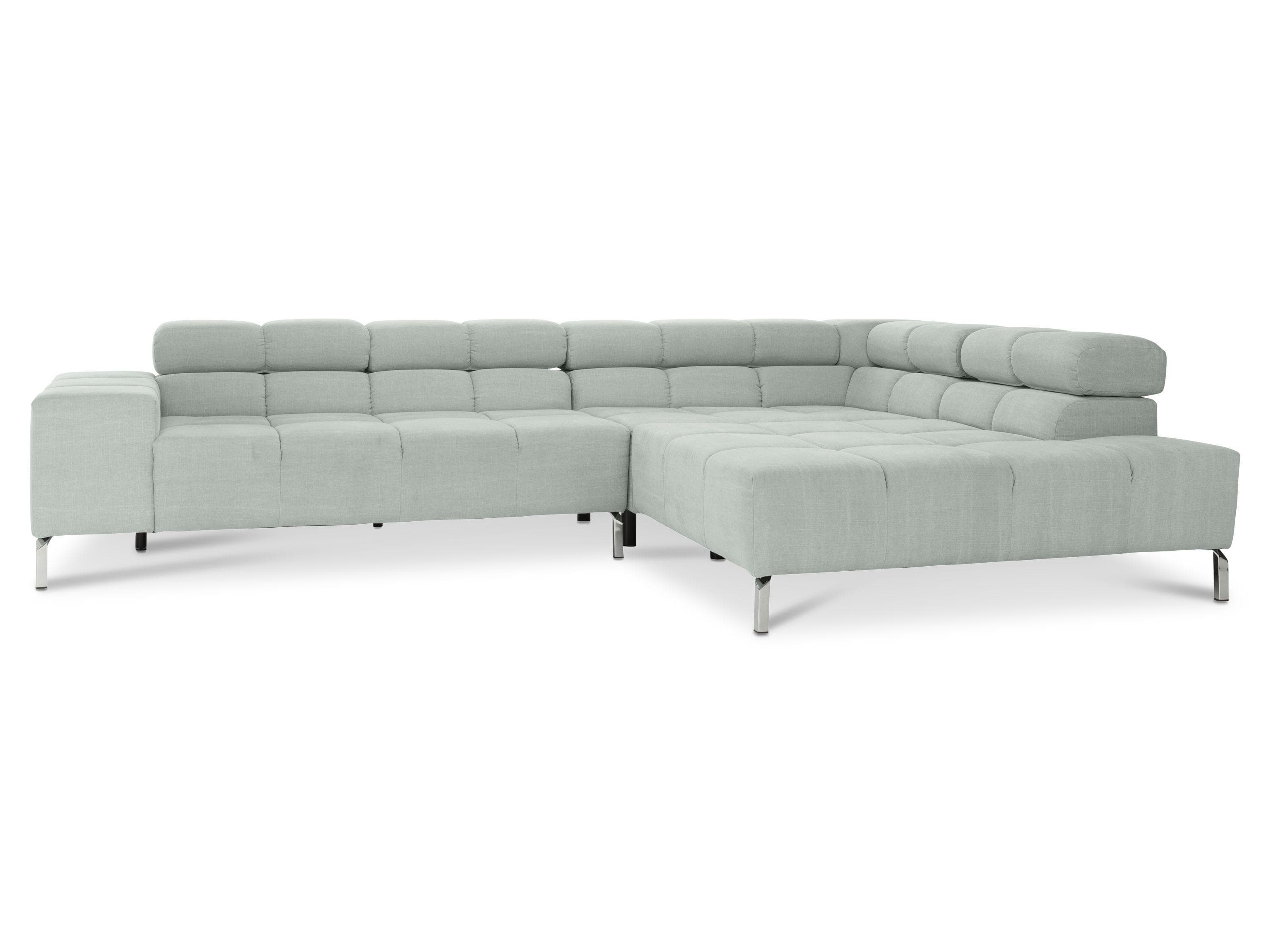 Polsterecke CATELYN Ecksofa Stoff Vintage Loft