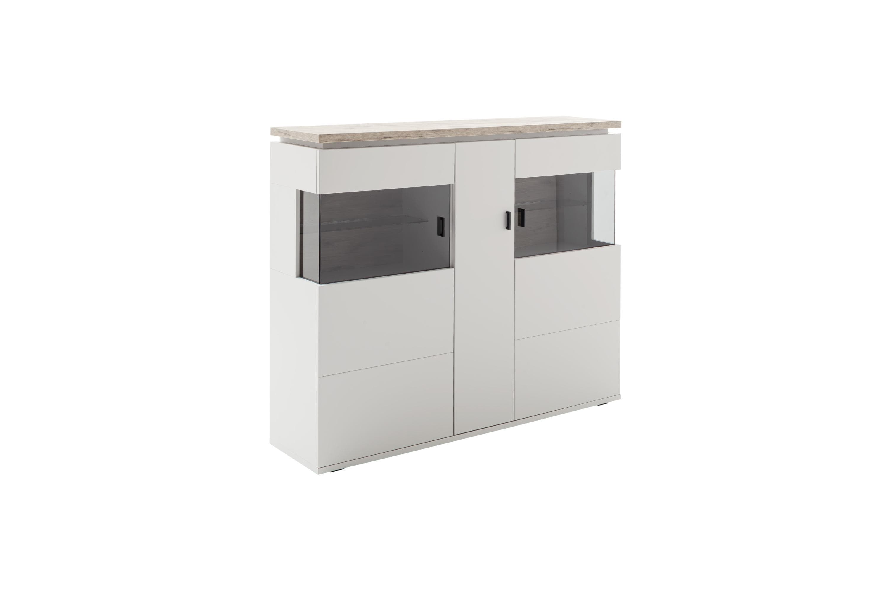 Highboard Harper Managua Modern White Dekor