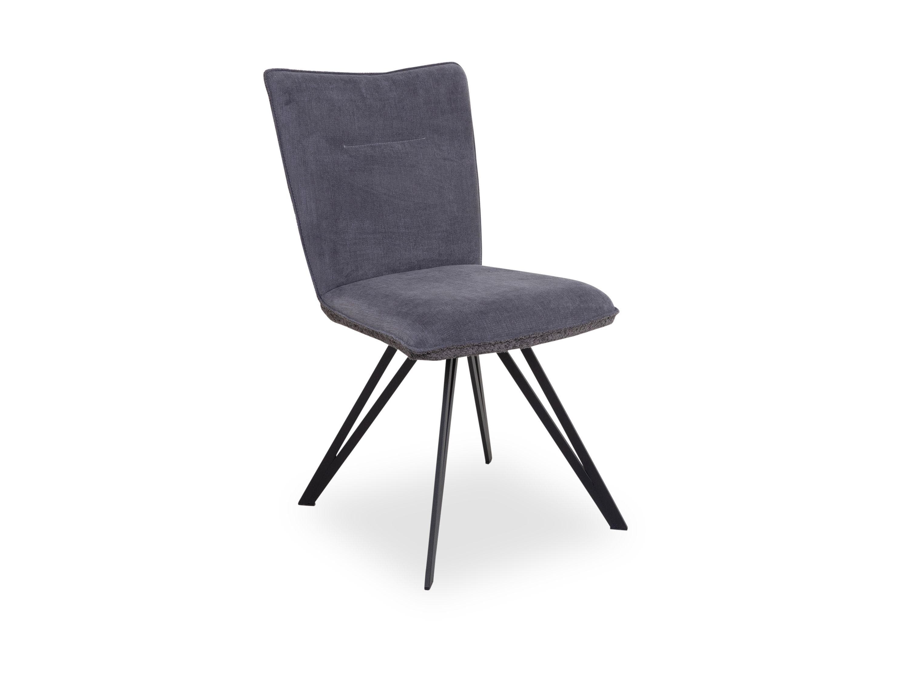 SANSIBAR Living TINNUM Esszimmerstuhl - Polsterstuhl in Grau