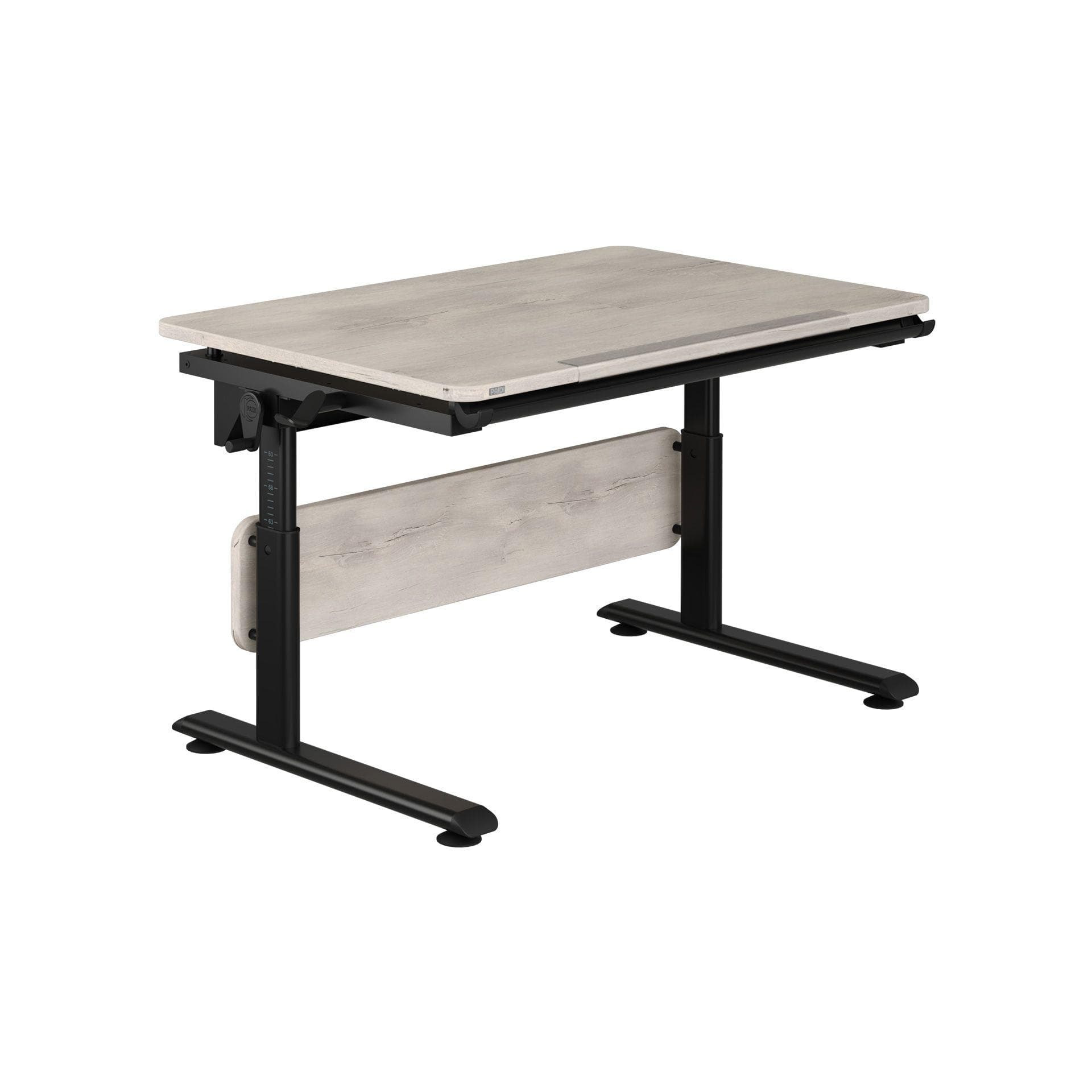 Moderner Ergonomischer Schreibtisch in Schwarz