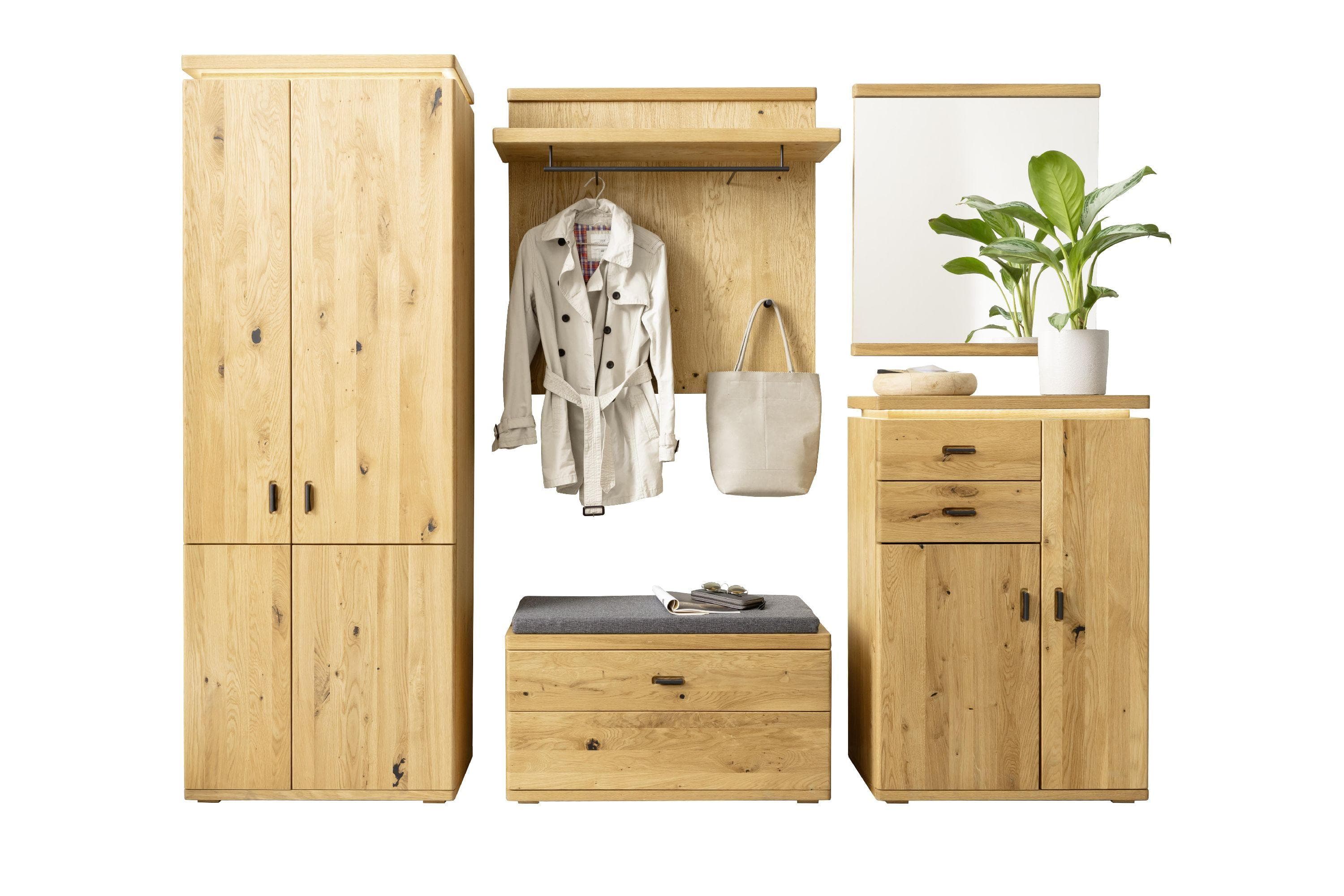 Garderobenset BARCELONA Wildeiche