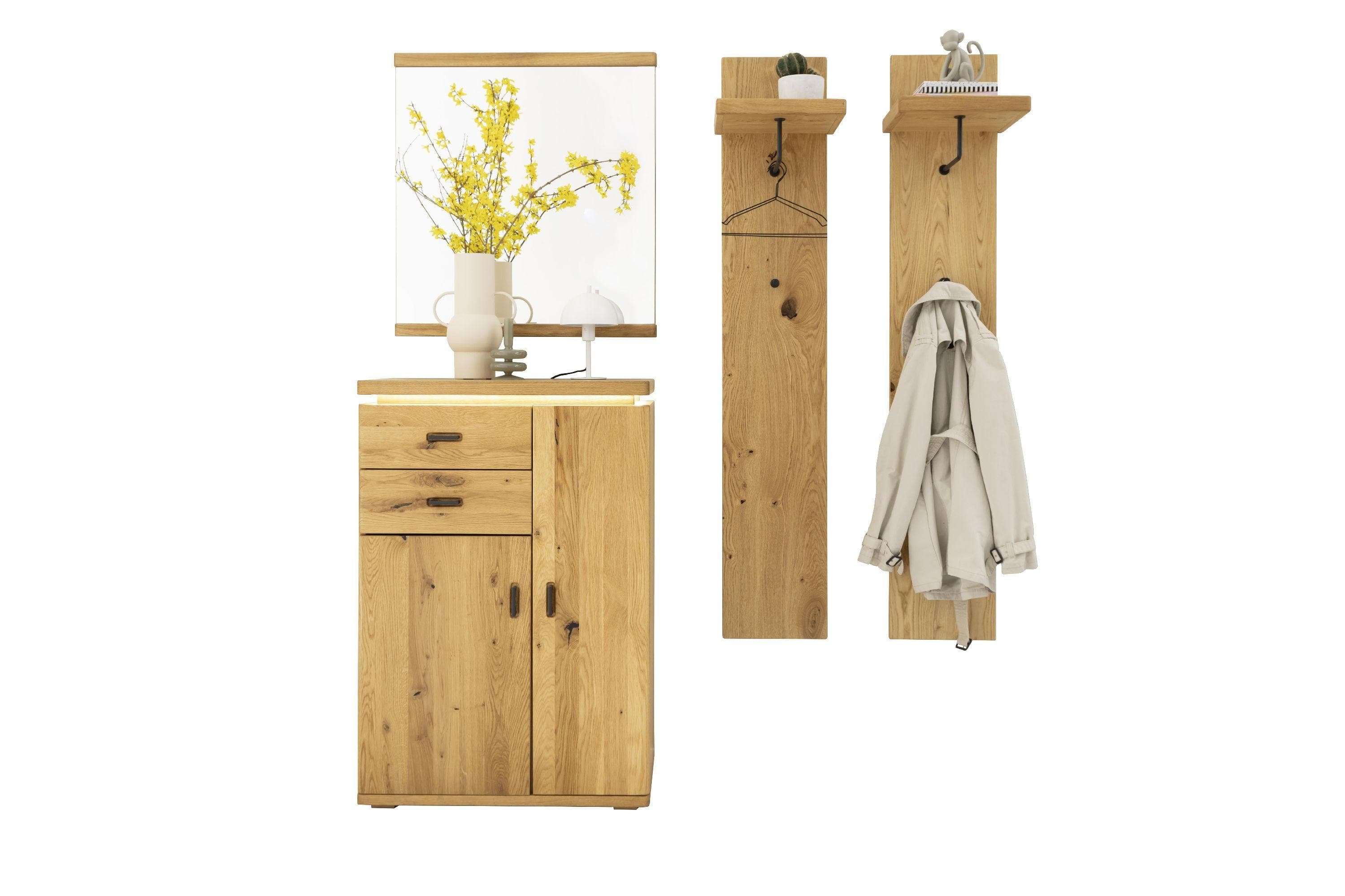 Garderobenset BARCELONA Wildeiche