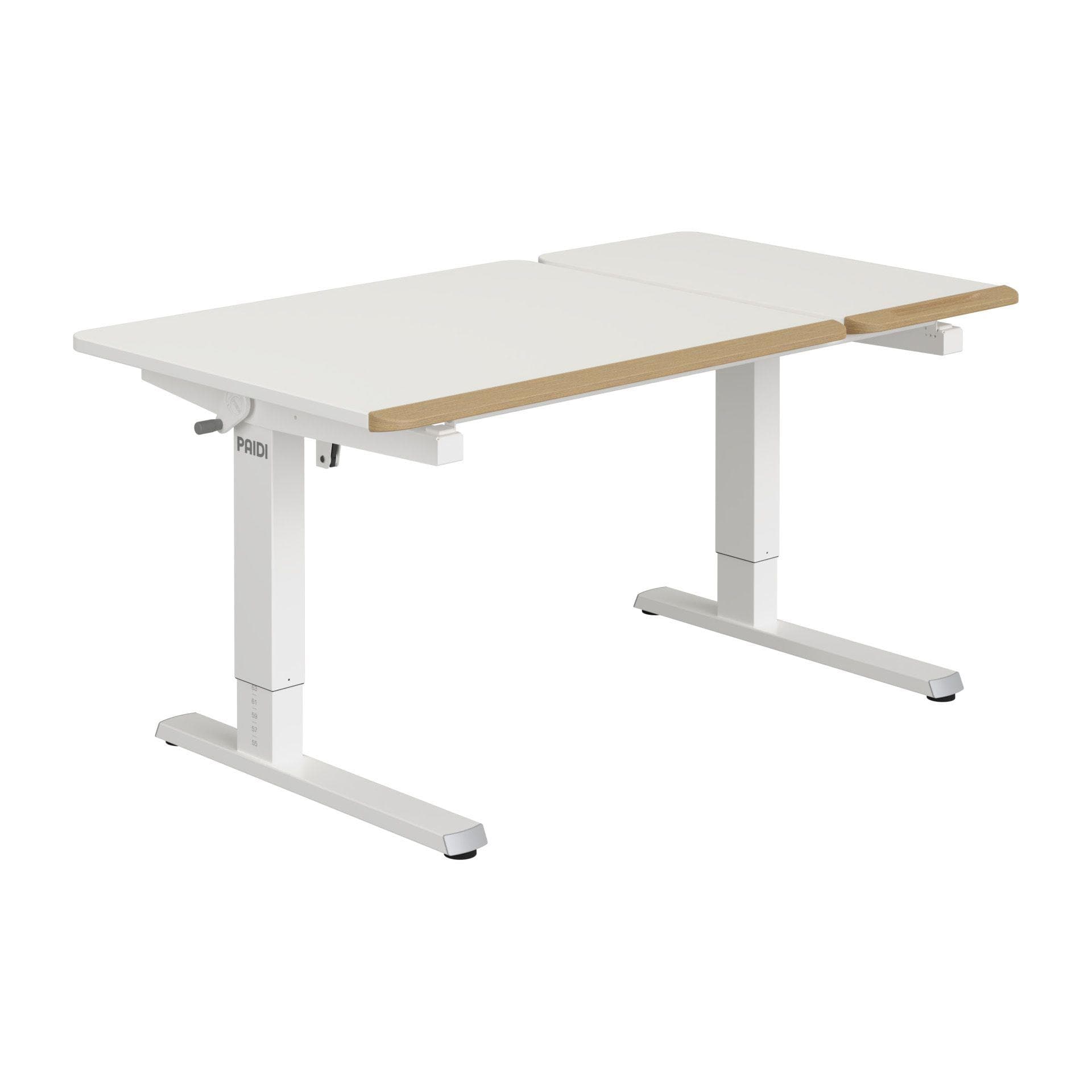 PAIDI Schreibtisch Teenio GT Weiß Höhenverstellbar