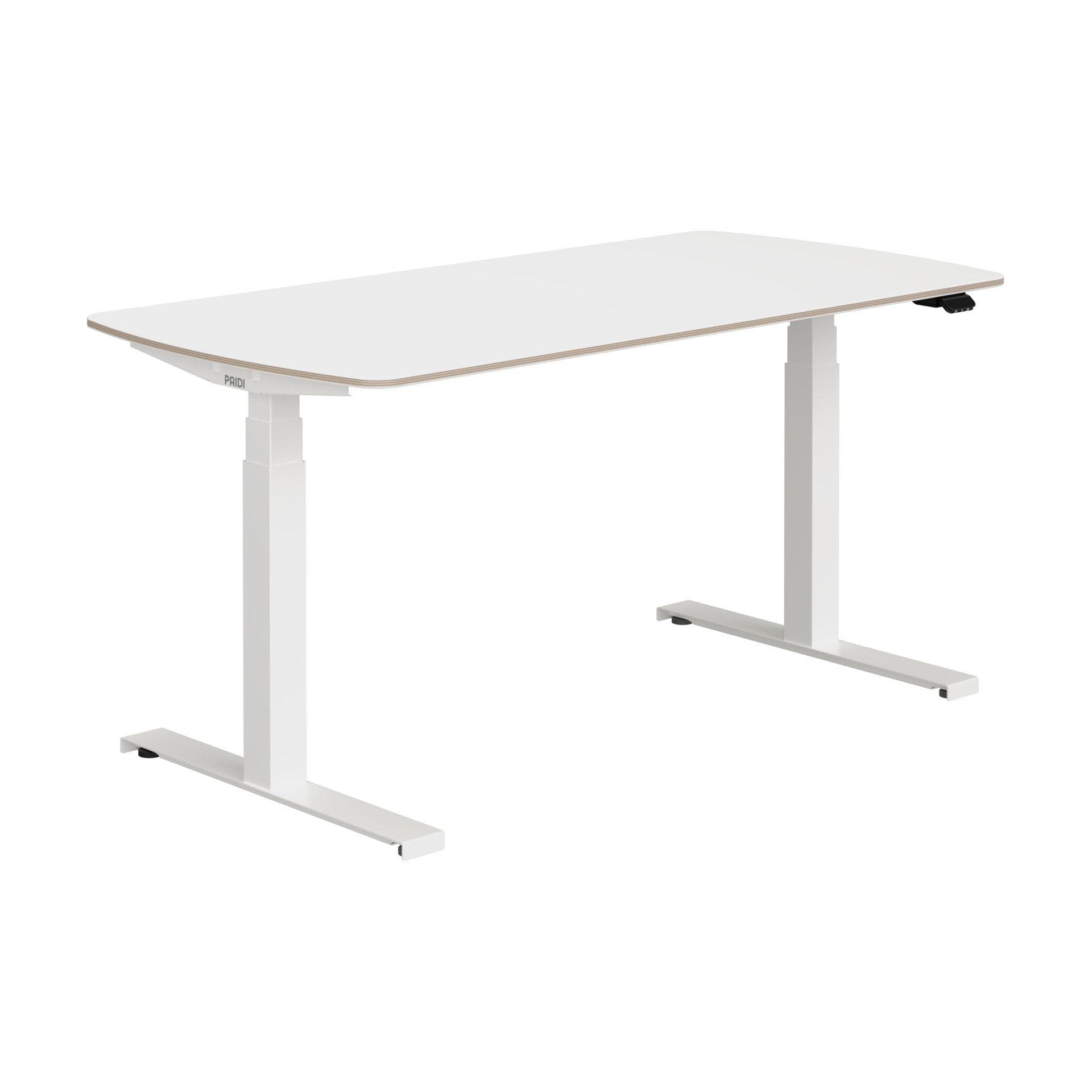 PAIDI Schreibtisch e-lion Weiß Elektrisch Höhenverstellbar