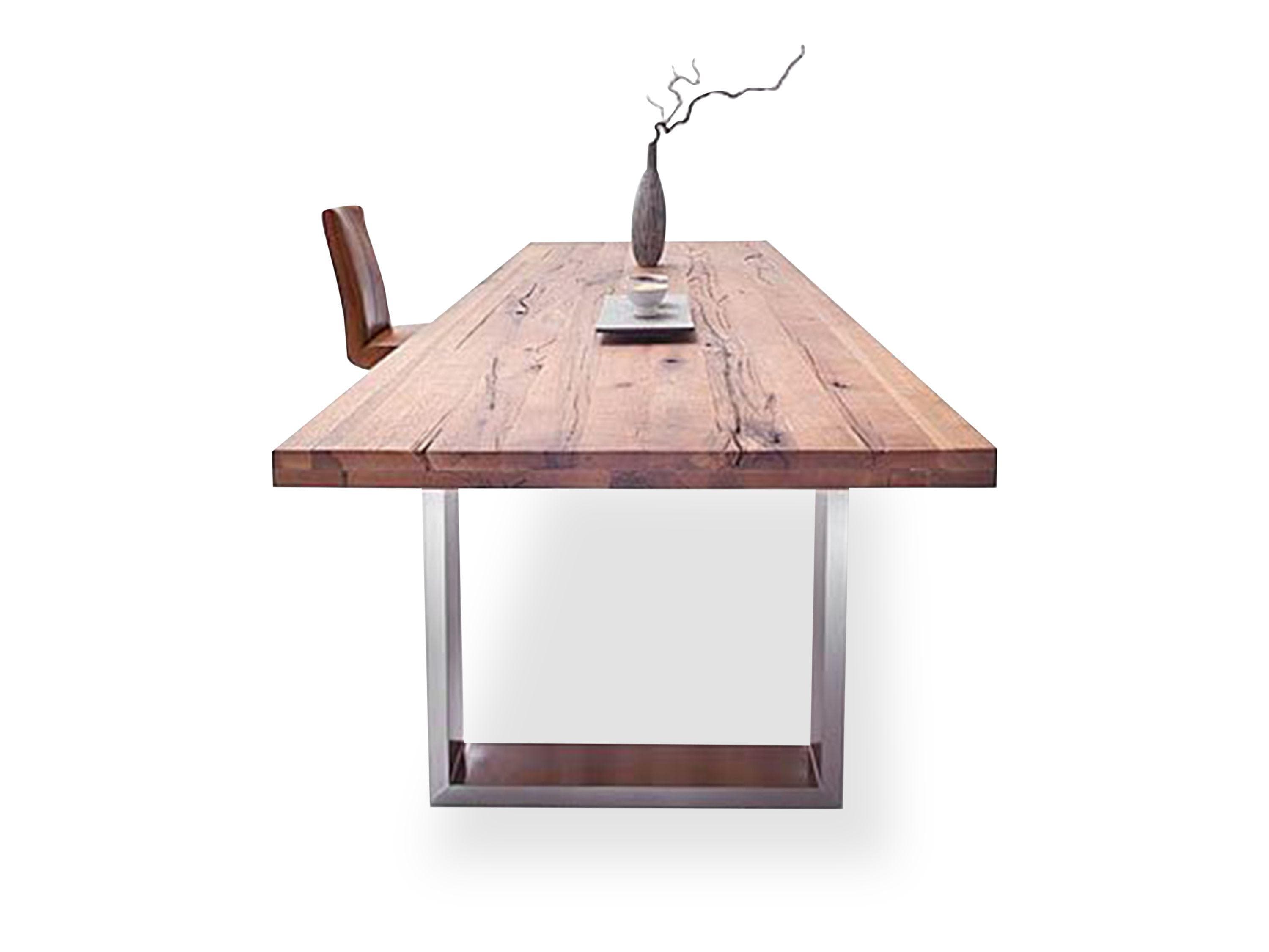 Massiver Esstisch aus Wildeiche - Castello Modell