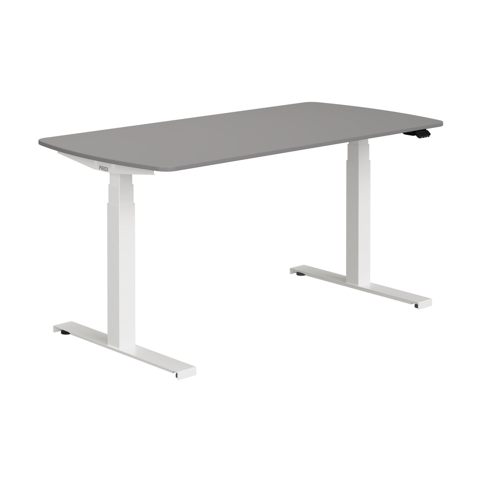 PAIDI Schreibtisch e-lion Grau Elektrisch Höhenverstellbar