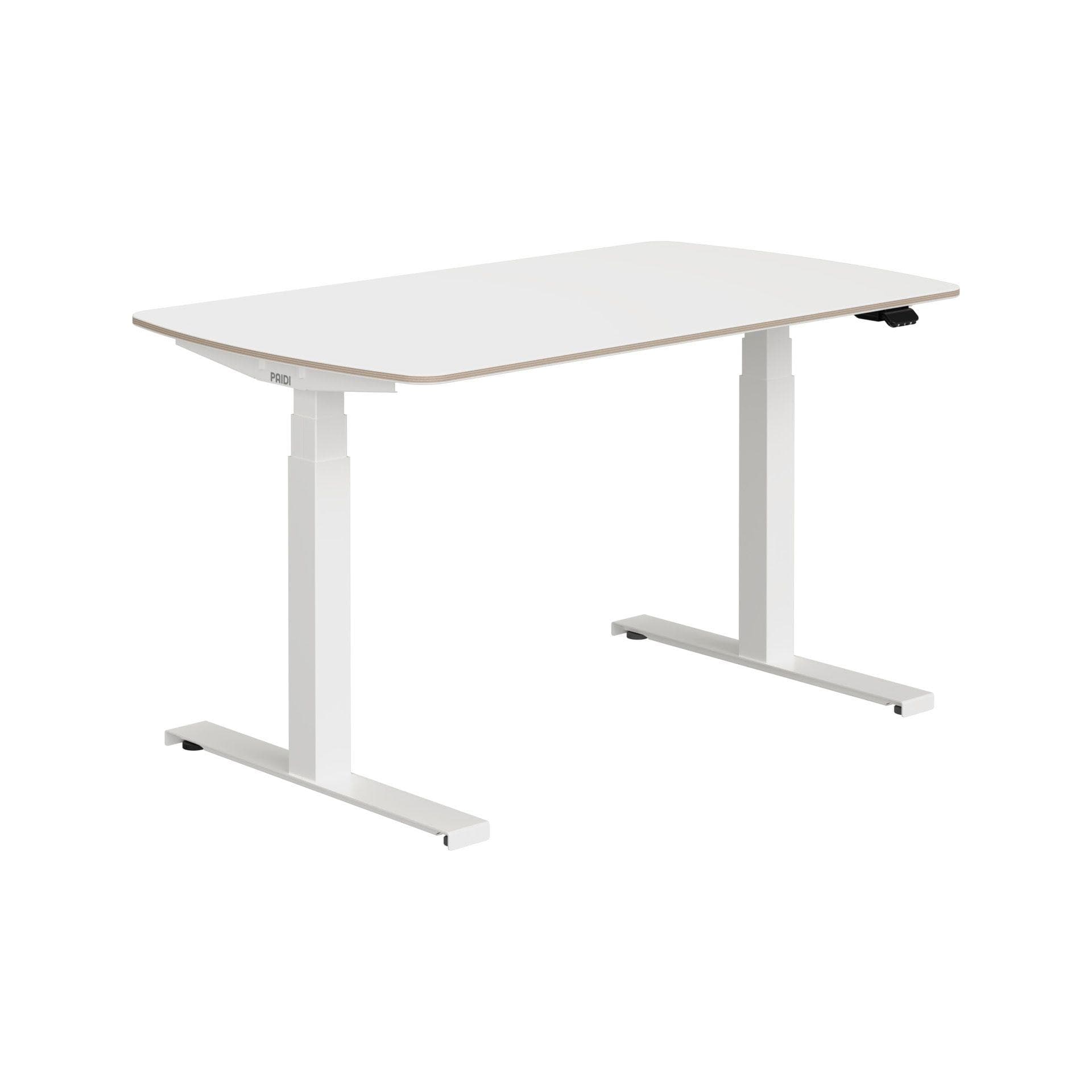 PAIDI Schreibtisch e-lion Weiß Elektrisch Höhenverstellbar