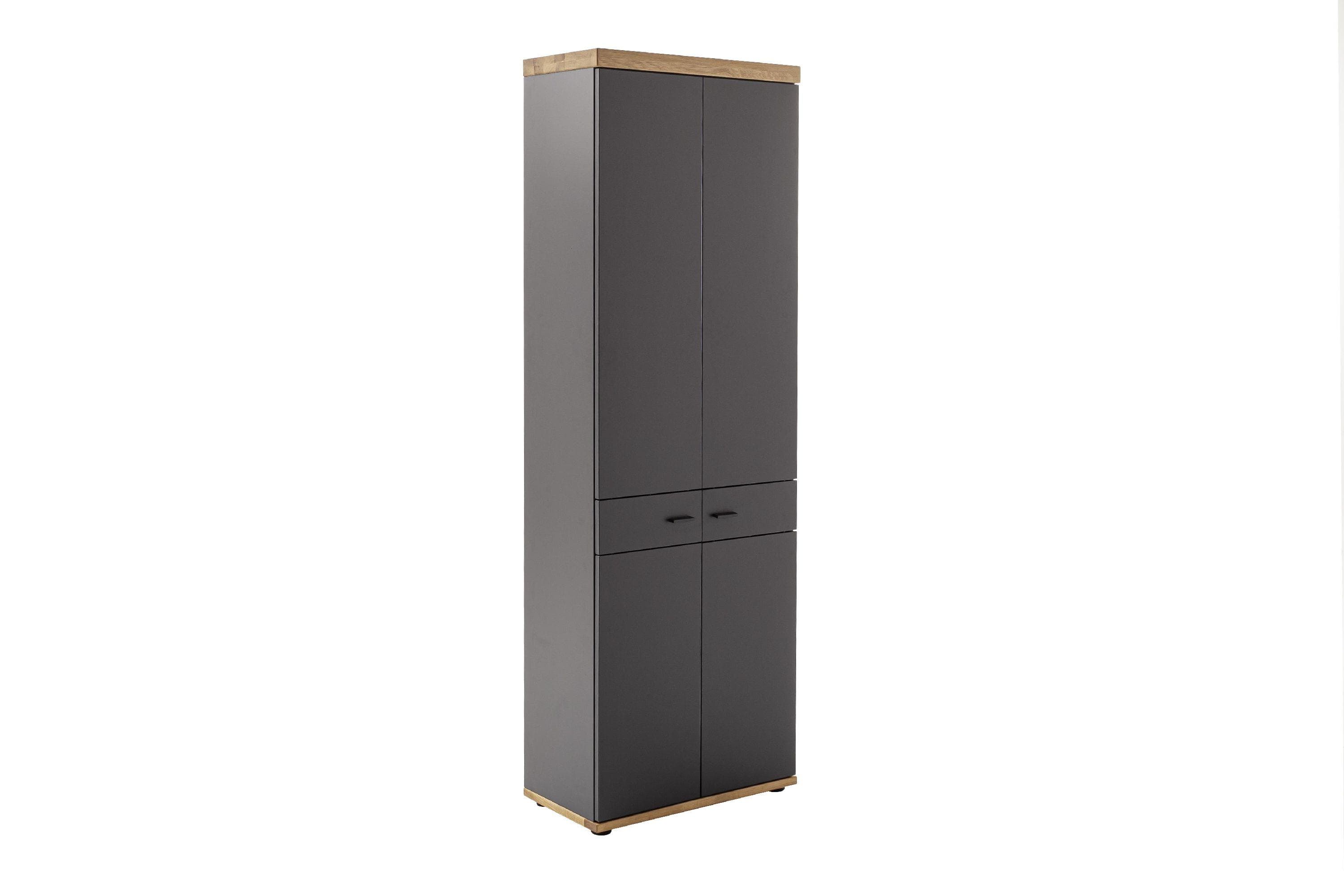 Garderobenschrank BOGOTA Anthrazit Wildeiche MCA