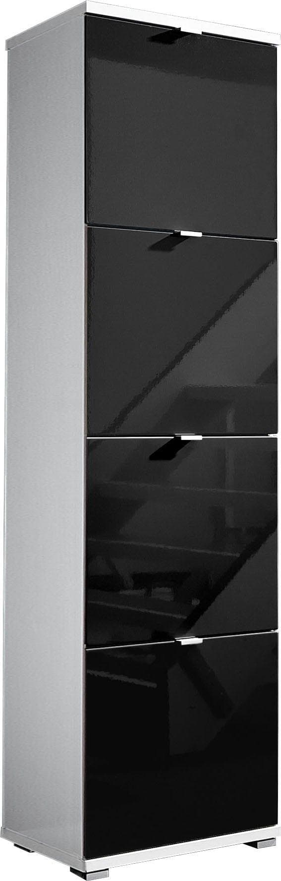 Germania Schuhschrank Colorado - Hochglanzfronten & Metallgriffe