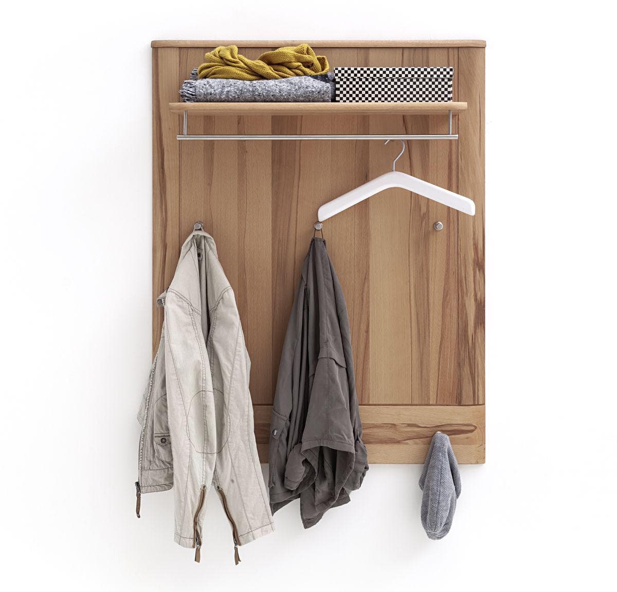 Garderobenpaneel VALMONDO Kernbuche