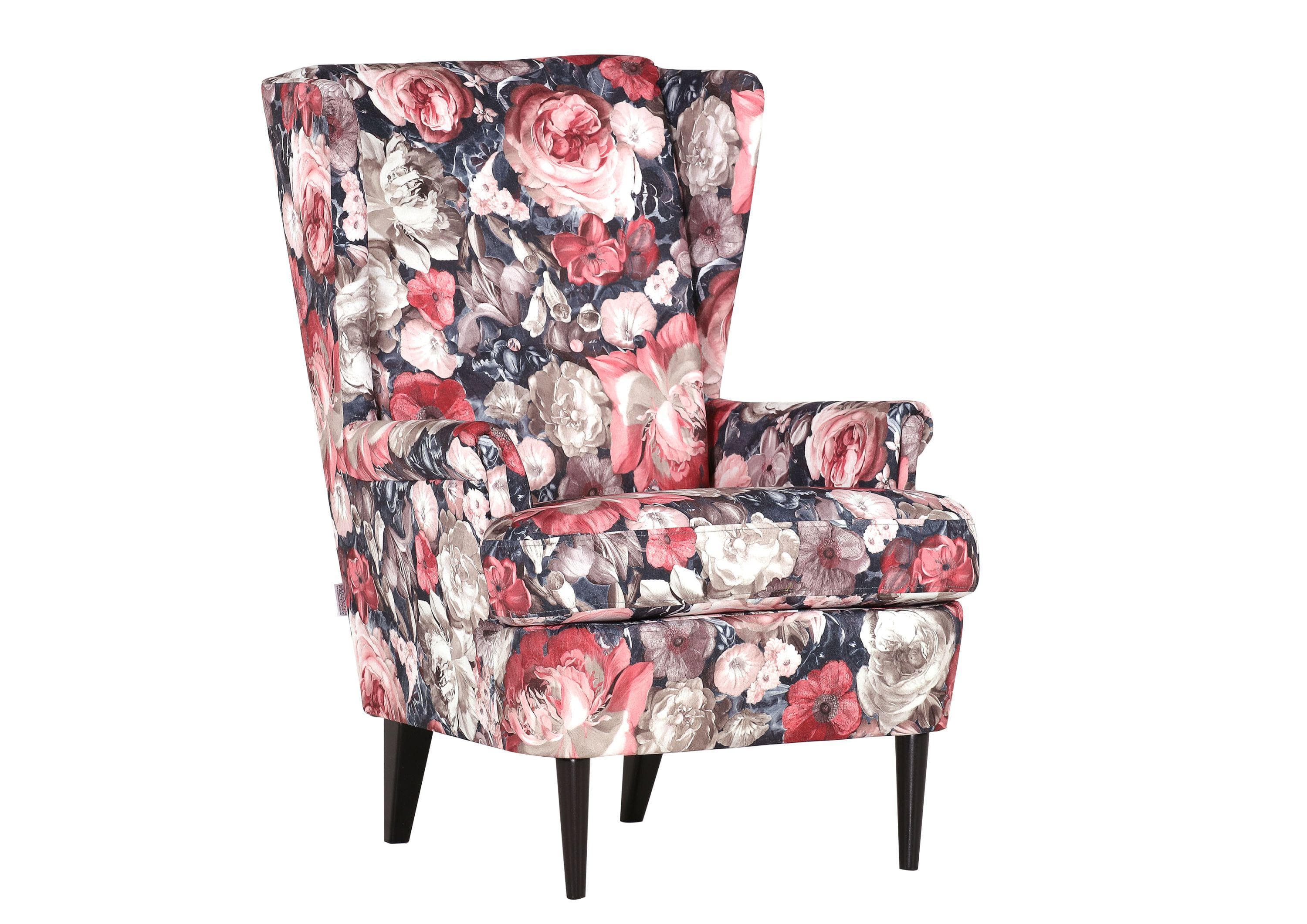 Ohrensessel VERSAILLES geblümt