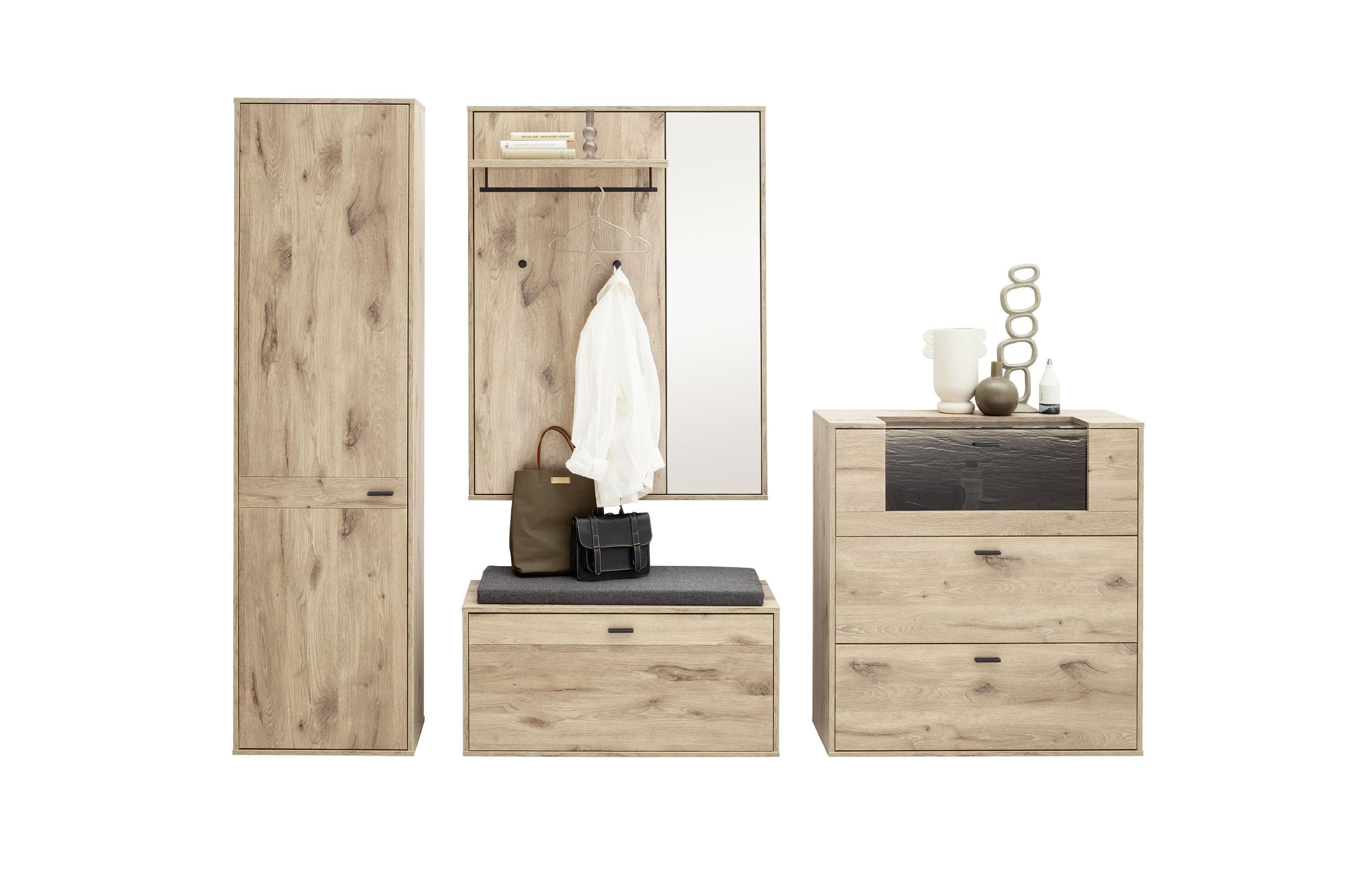 MCA Garderobenset MEZZANO Viking Oak