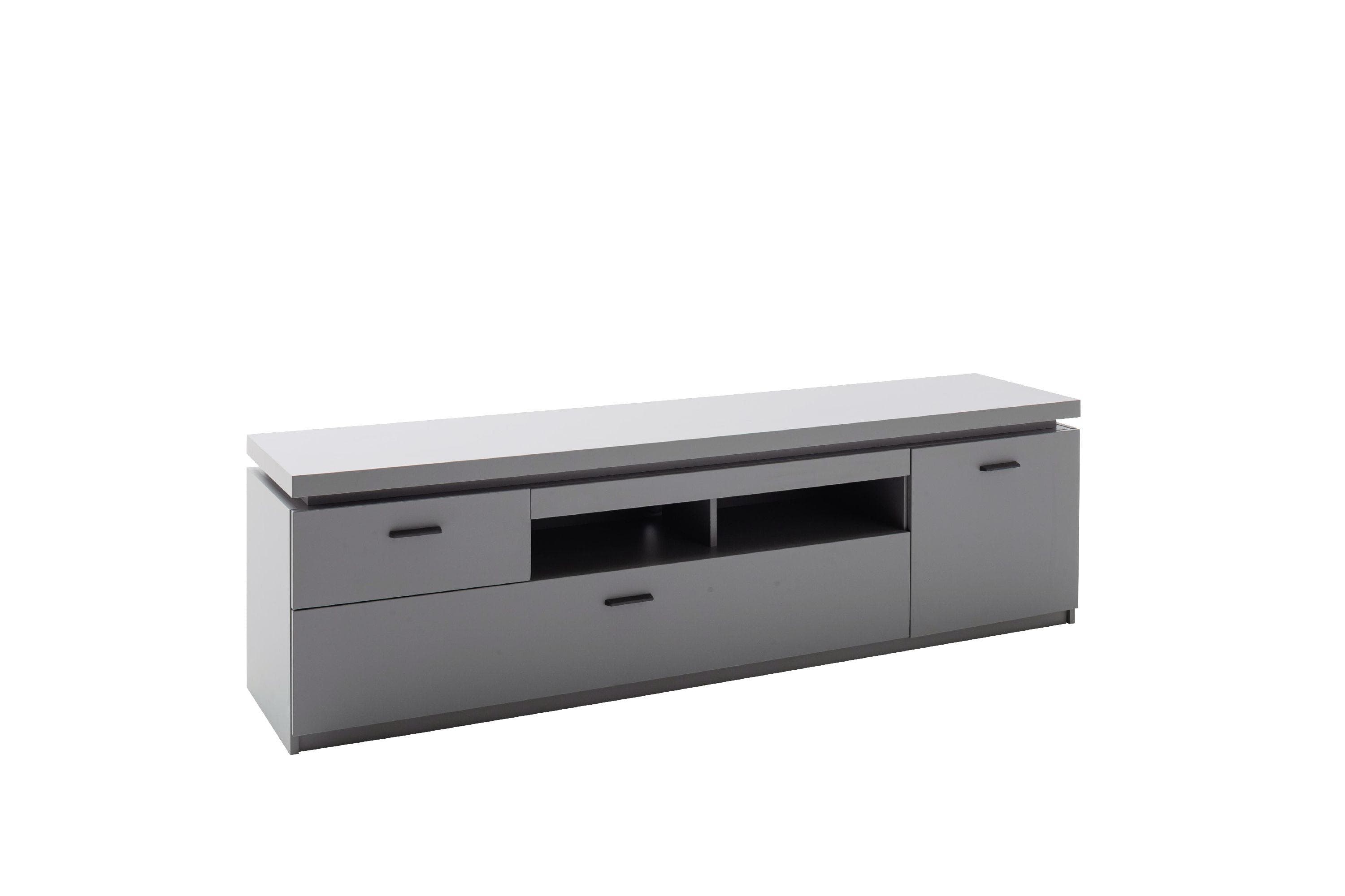 Lowboard SONA Arktis grau Holzwerkstoff