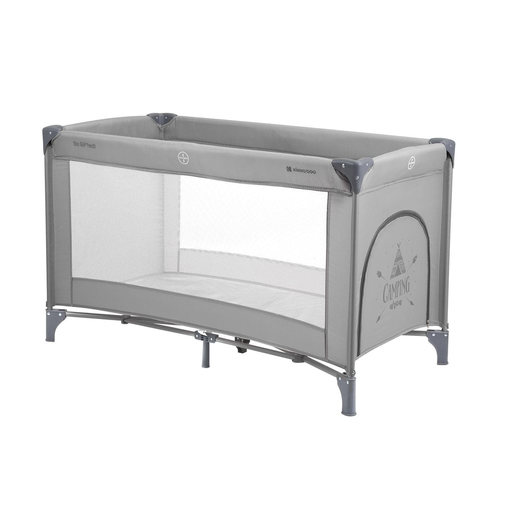 Kikkaboo Baby-Reisebett So Gifted: Faltbar, Belüftet, Seiteneingang