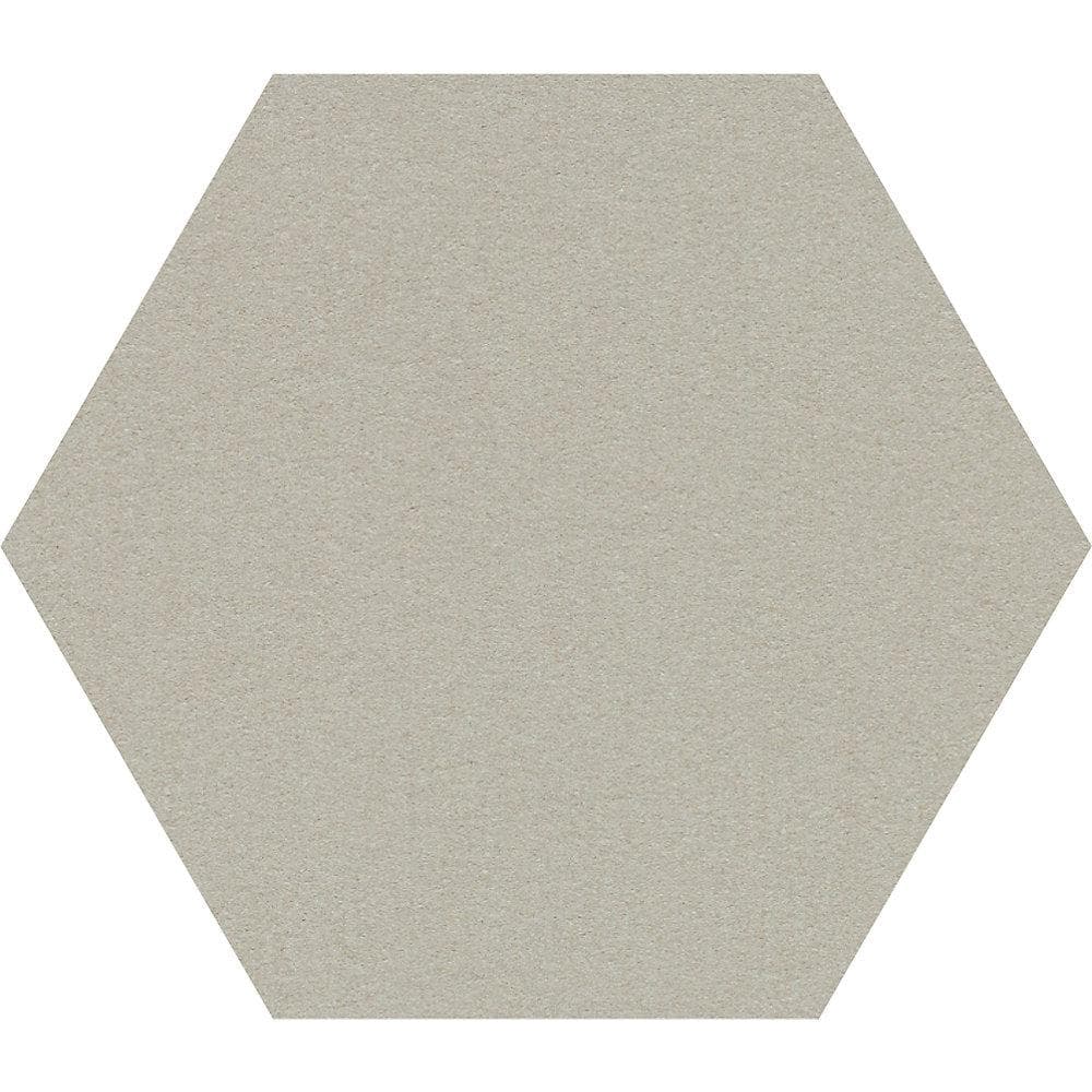 Chameleon Design-Pinnwand sechseckig Kork hellgrau
