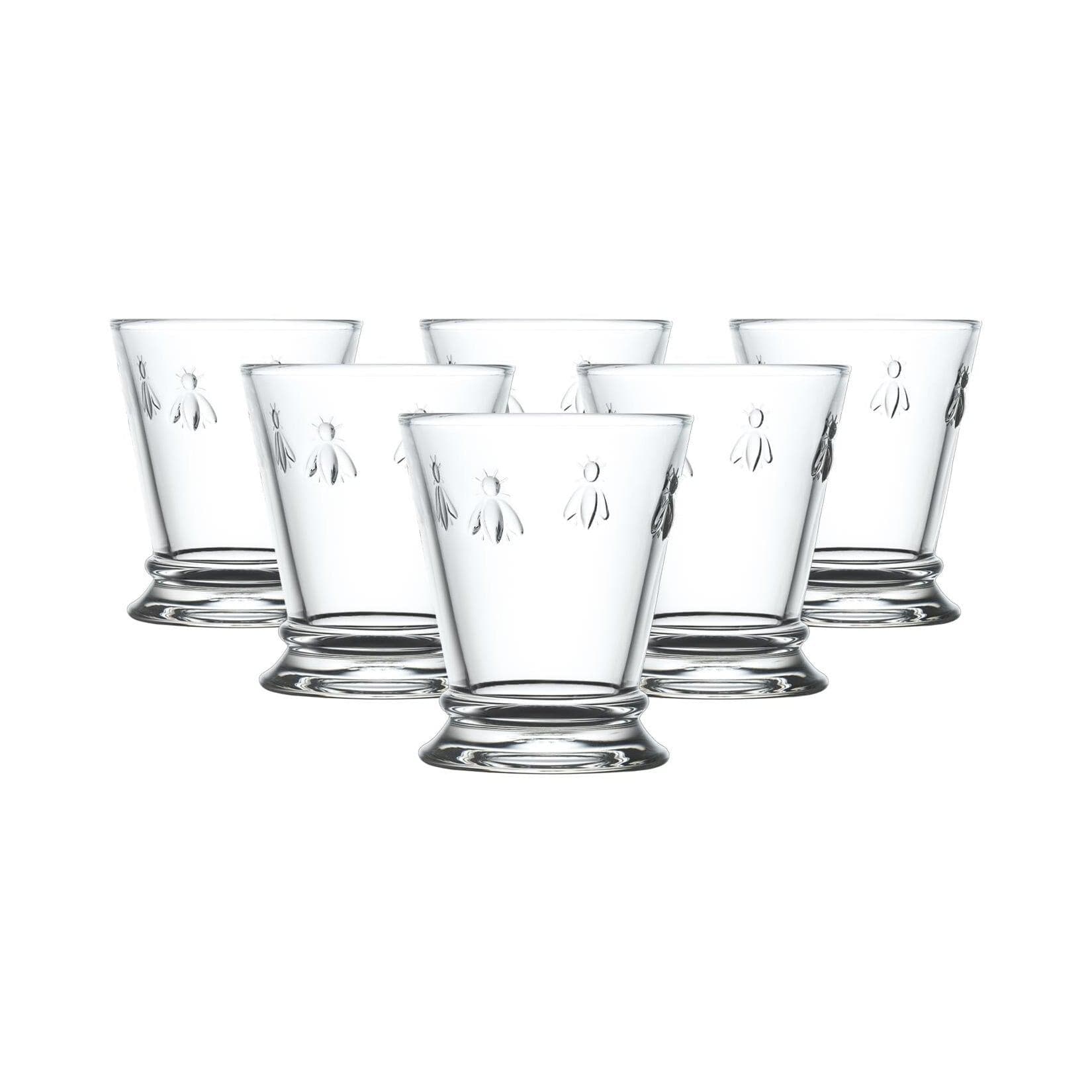 La Rochère Wassergläser Biene Abeille 185 ml 6er Set transparent