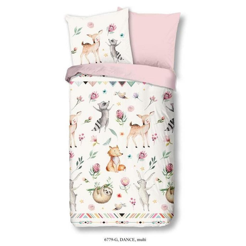 Good Morning Kinderbettwäsche 135x200 mit Tiermotiven