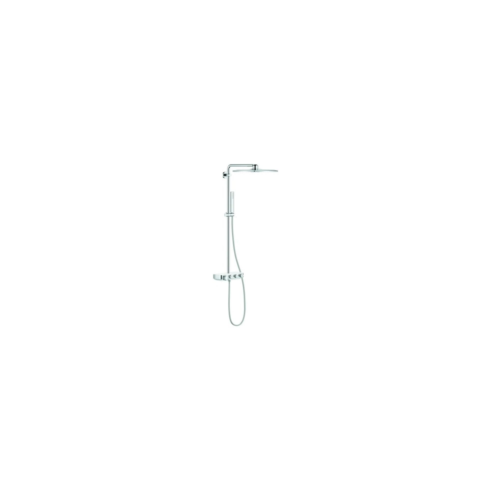 Grohe Euphoria Duschsystem 26508LS0 AP-Thermostat Duscharm 450mm Moon White