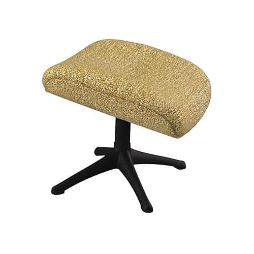 FLEXLUX Fußhocker More Skandi Design Gelb Bouclé