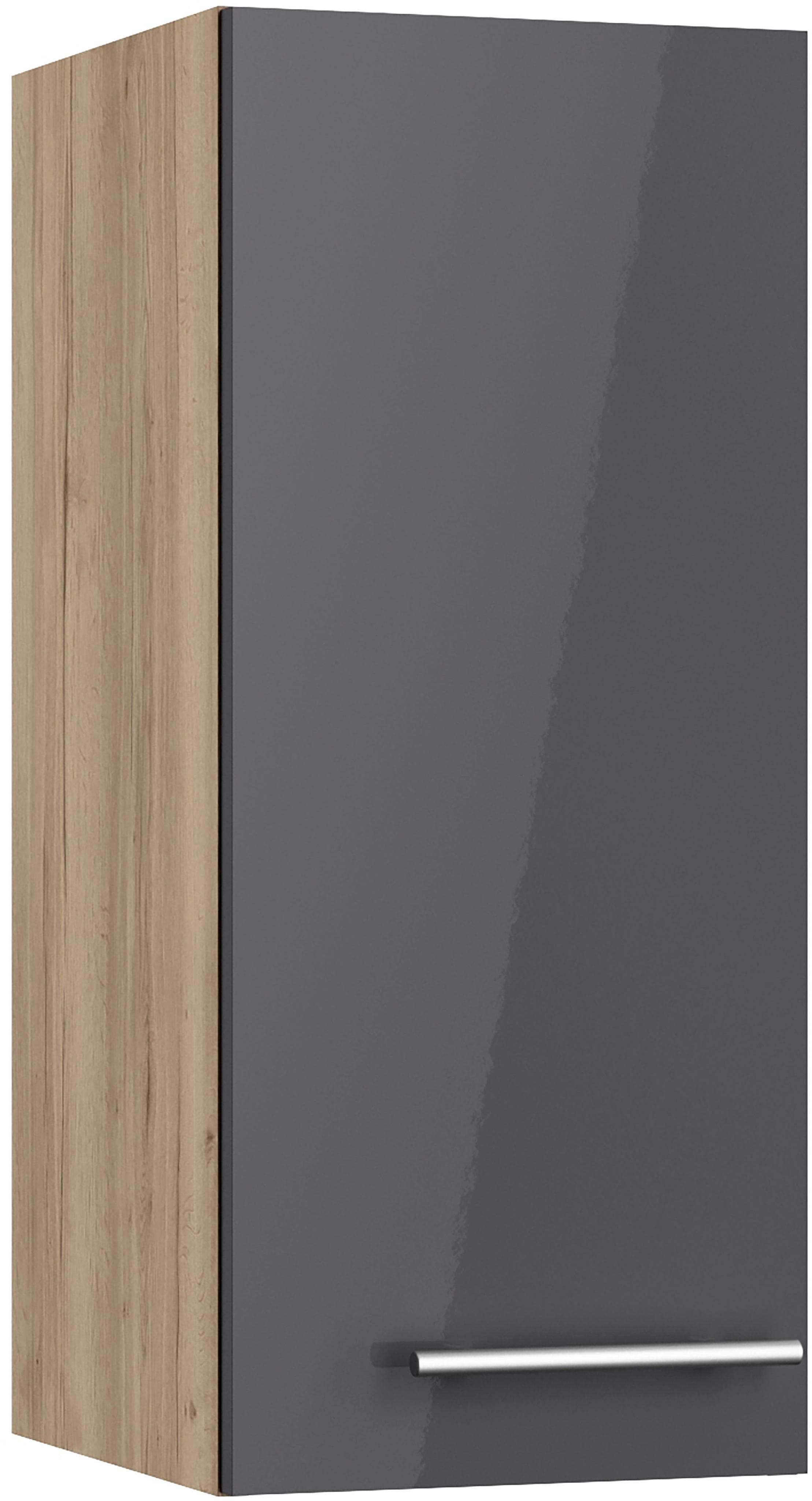 OPTIFIT Hängeschrank Lilly Anthrazit Wildeiche 30cm