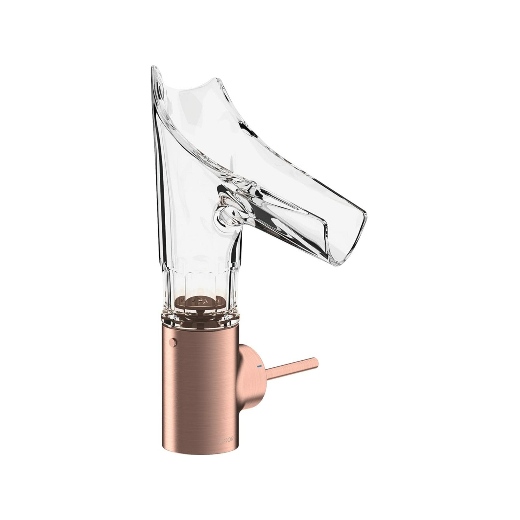 Hansgrohe Waschtischarmatur Axor Starck V Brushed Red Gold Facettenschl. 12123310