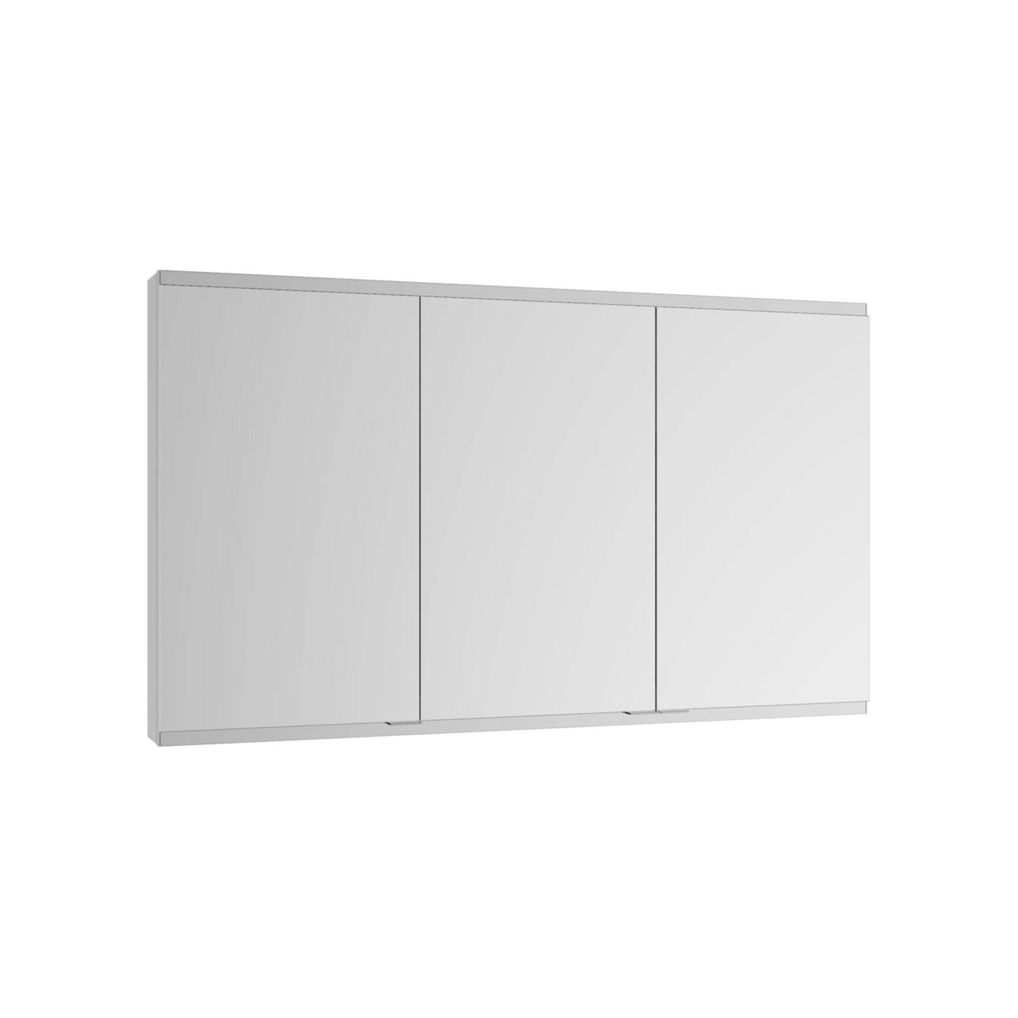 Keuco Royal Modular 2.0 Spiegelschrank 3-türig Silber 900x700x120 mm