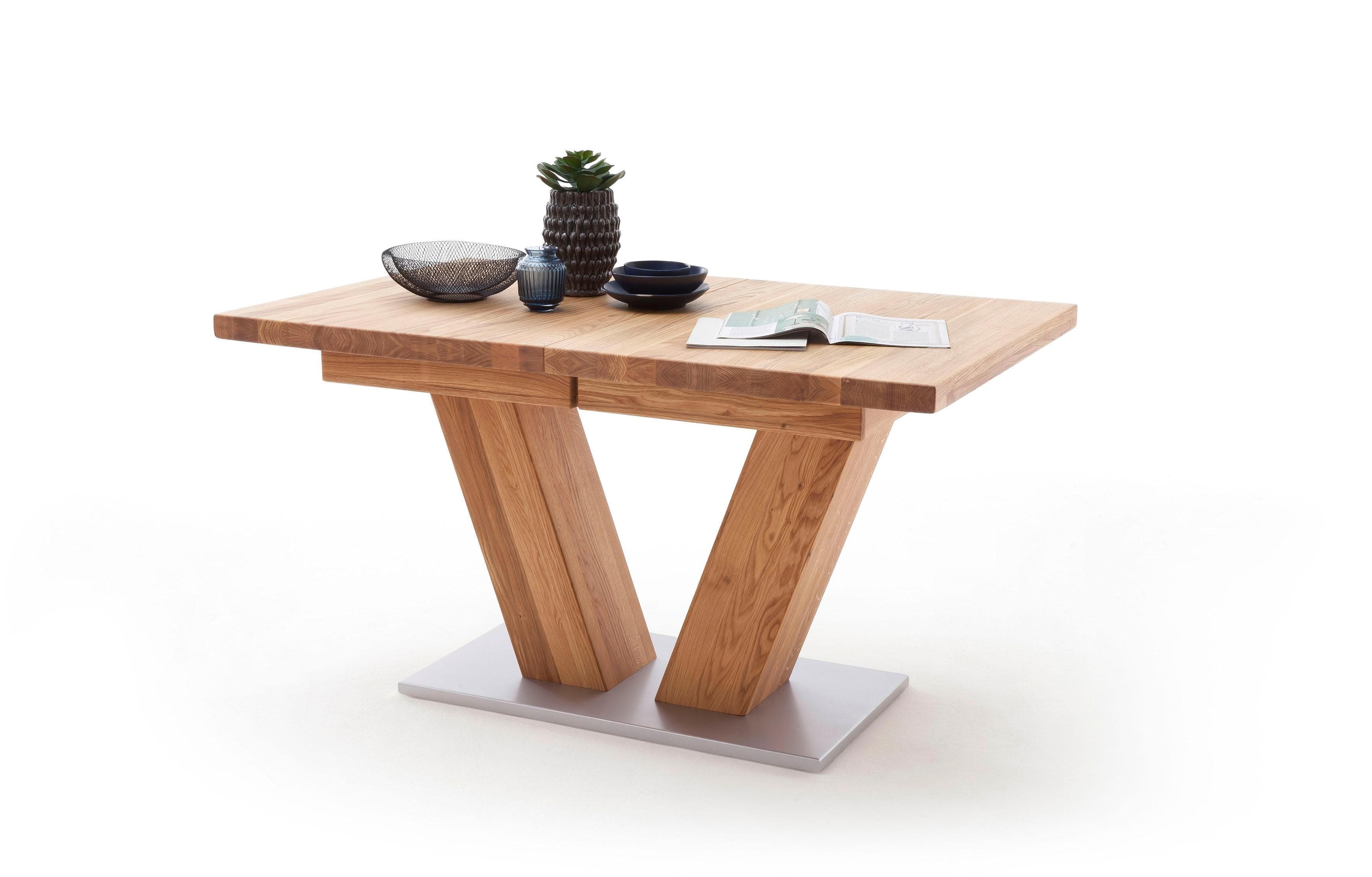 MCA Furniture Managua Wildeiche Esstisch Ausziehbar