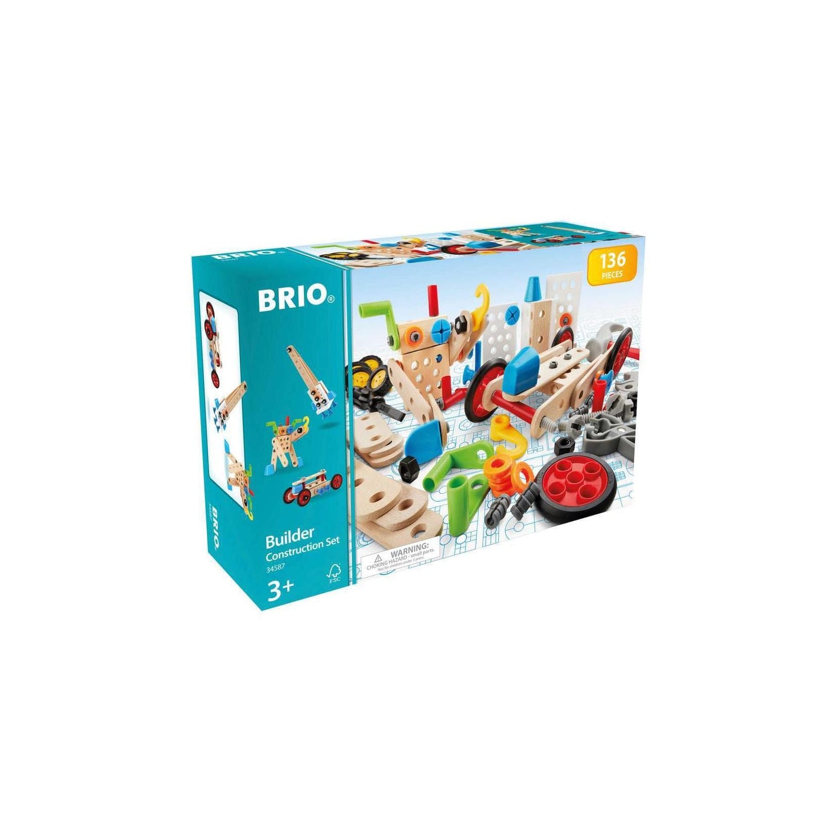 BRIO Spiel Builder Box 135 Teile Bunt