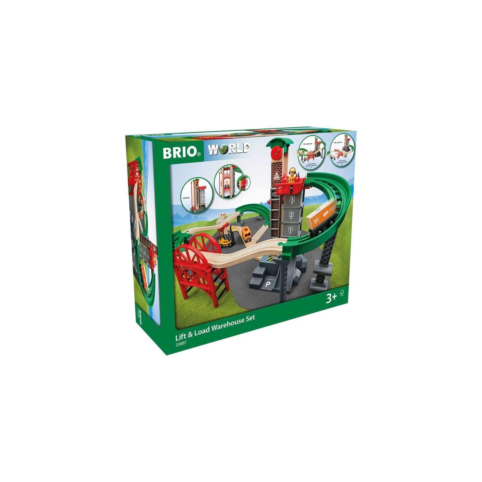 BRIO Großes Lagerhaus-Set mit Aufzug